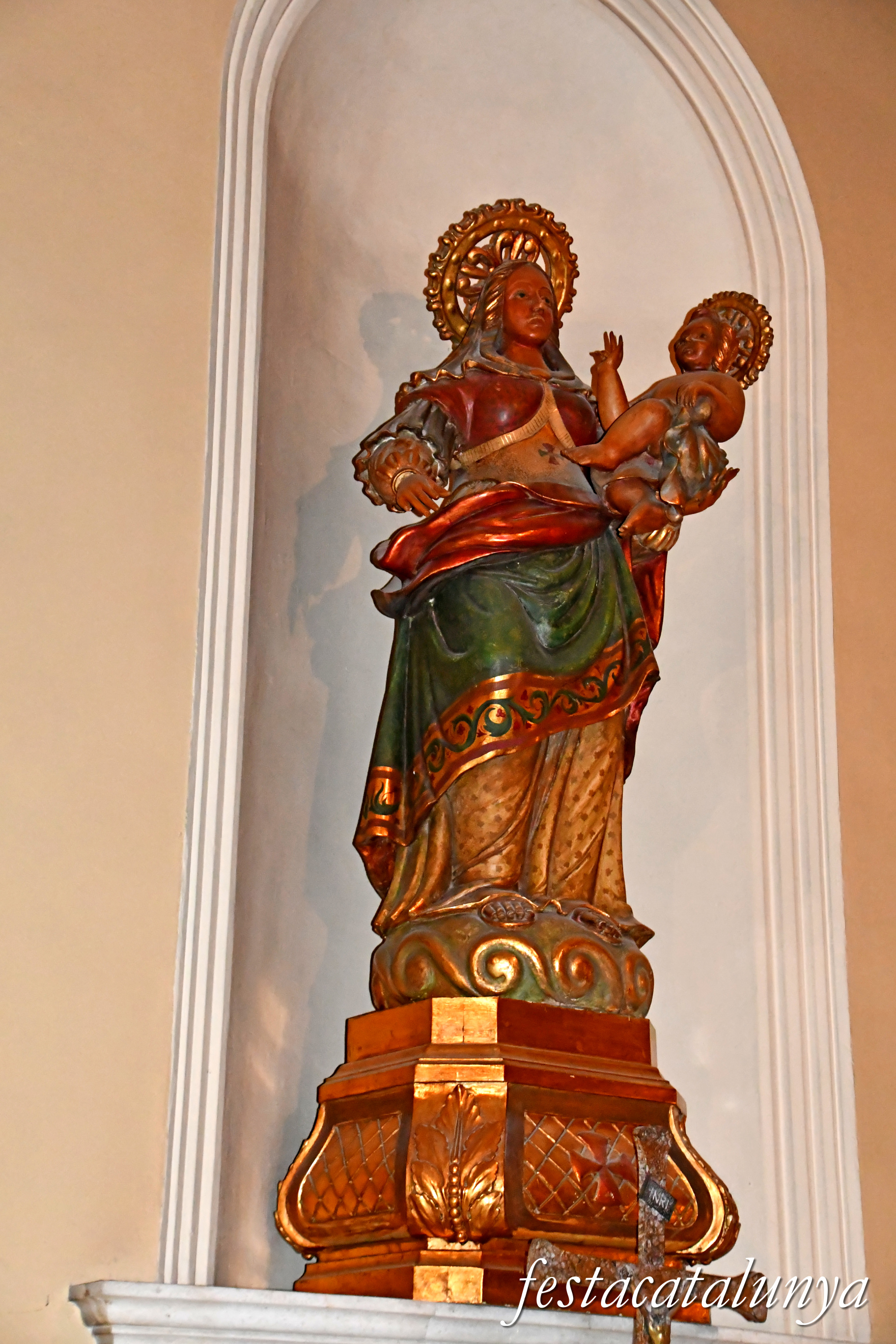 Tàrrega - Església parroquial de Santa Maria de l'Alba - Capella de la Mare de Déu del Remei