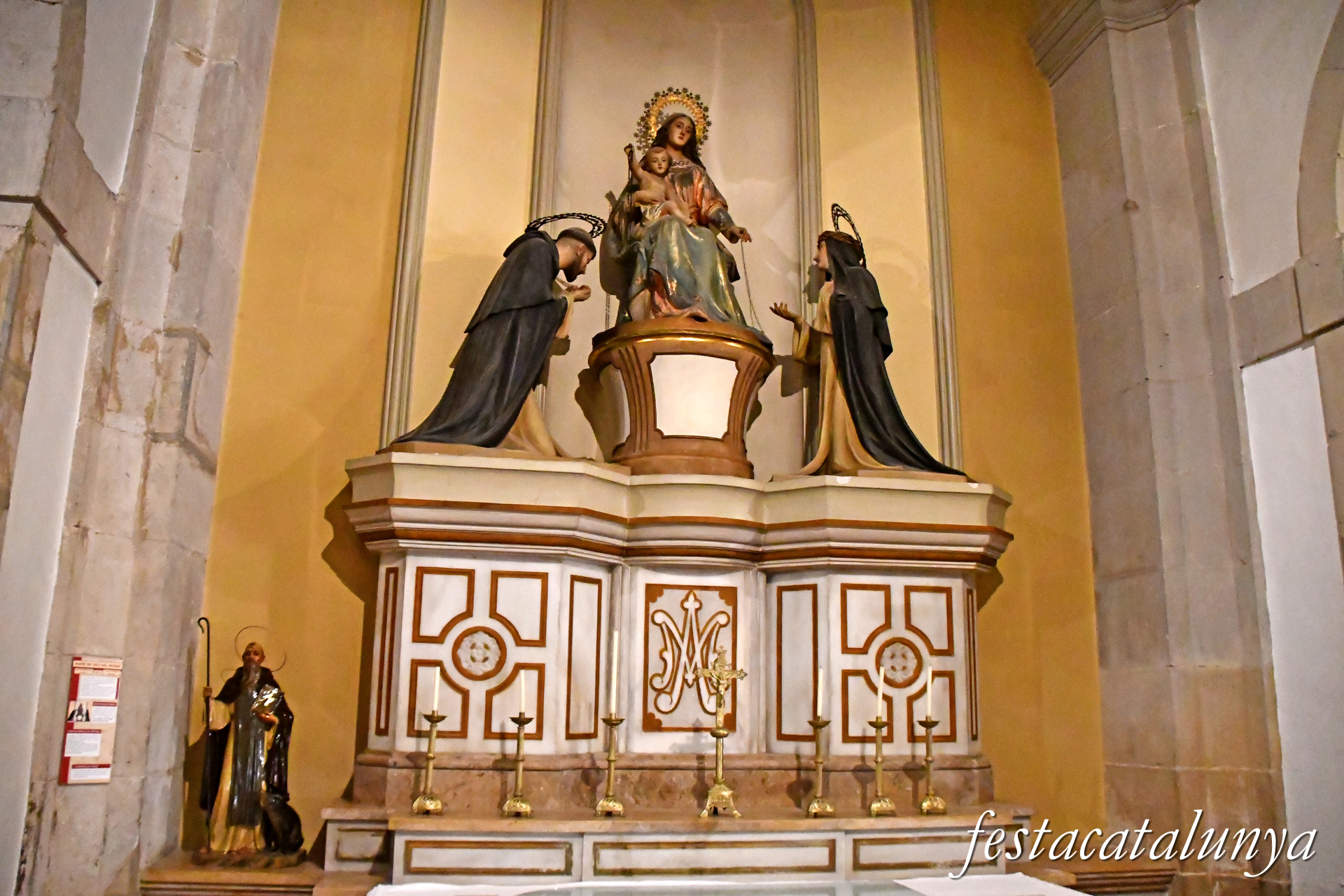 Capella de la Mare de Déu del Roser a Santa Maria de l'Alba de Tàrrega
