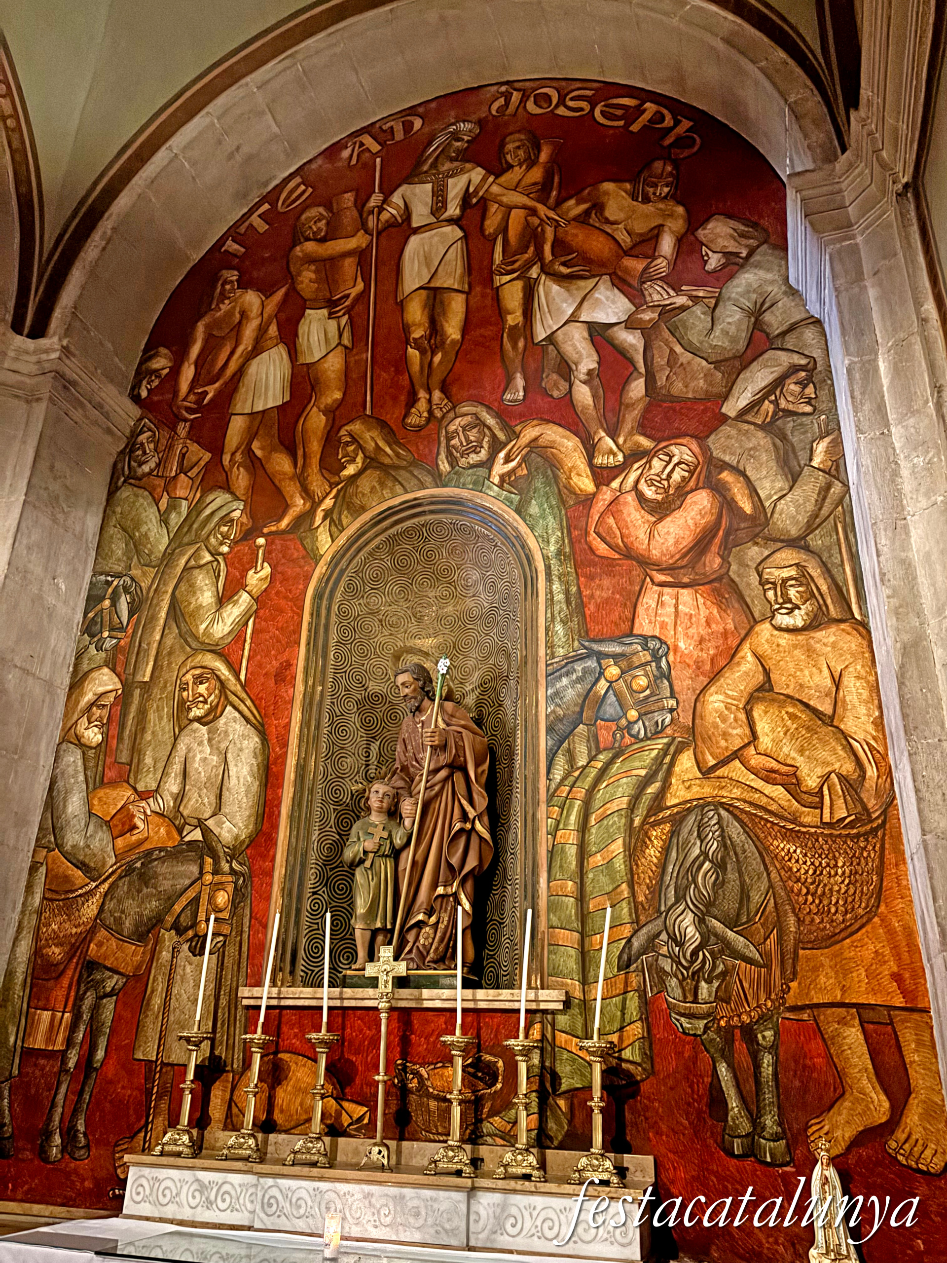 Tàrrega - Església parroquial de Santa Maria de l'Alba - Capella de Sant Josep