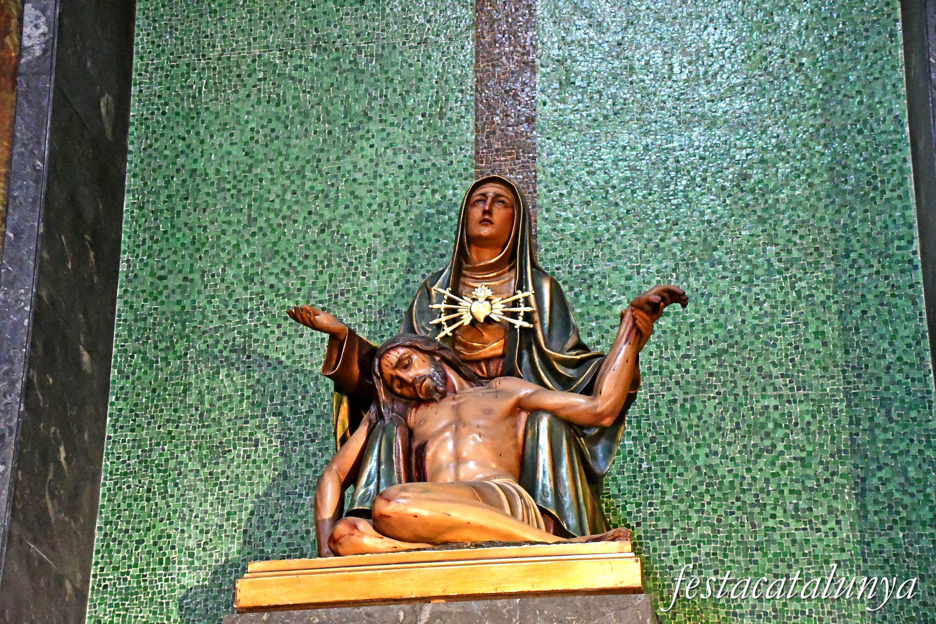 Tàrrega - Església parroquial de Santa Maria de l'Alba - Mare de Déu dels Dolors 