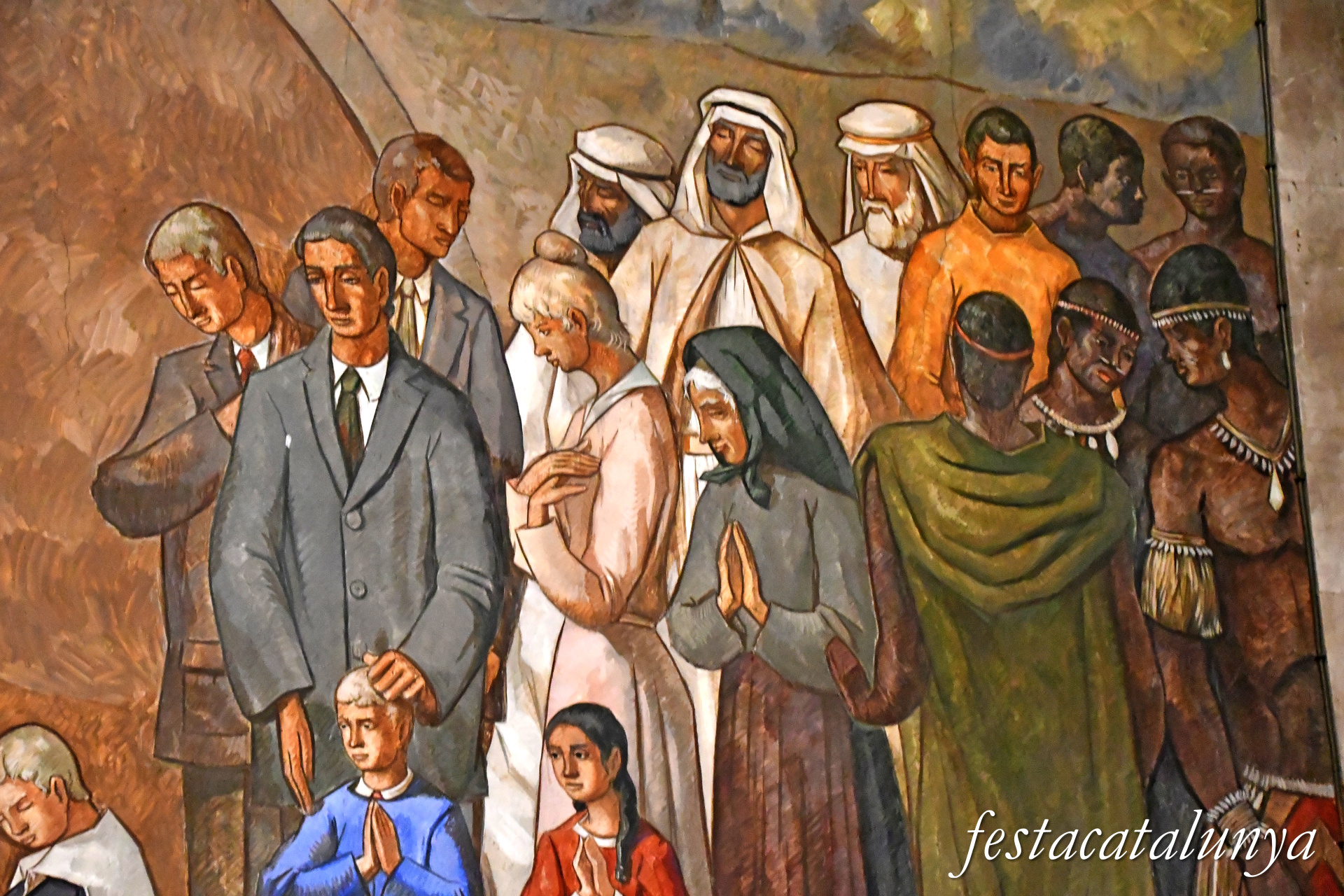 Tàrrega - Església parroquial de Santa Maria de l'Alba - L'Eucaristia 