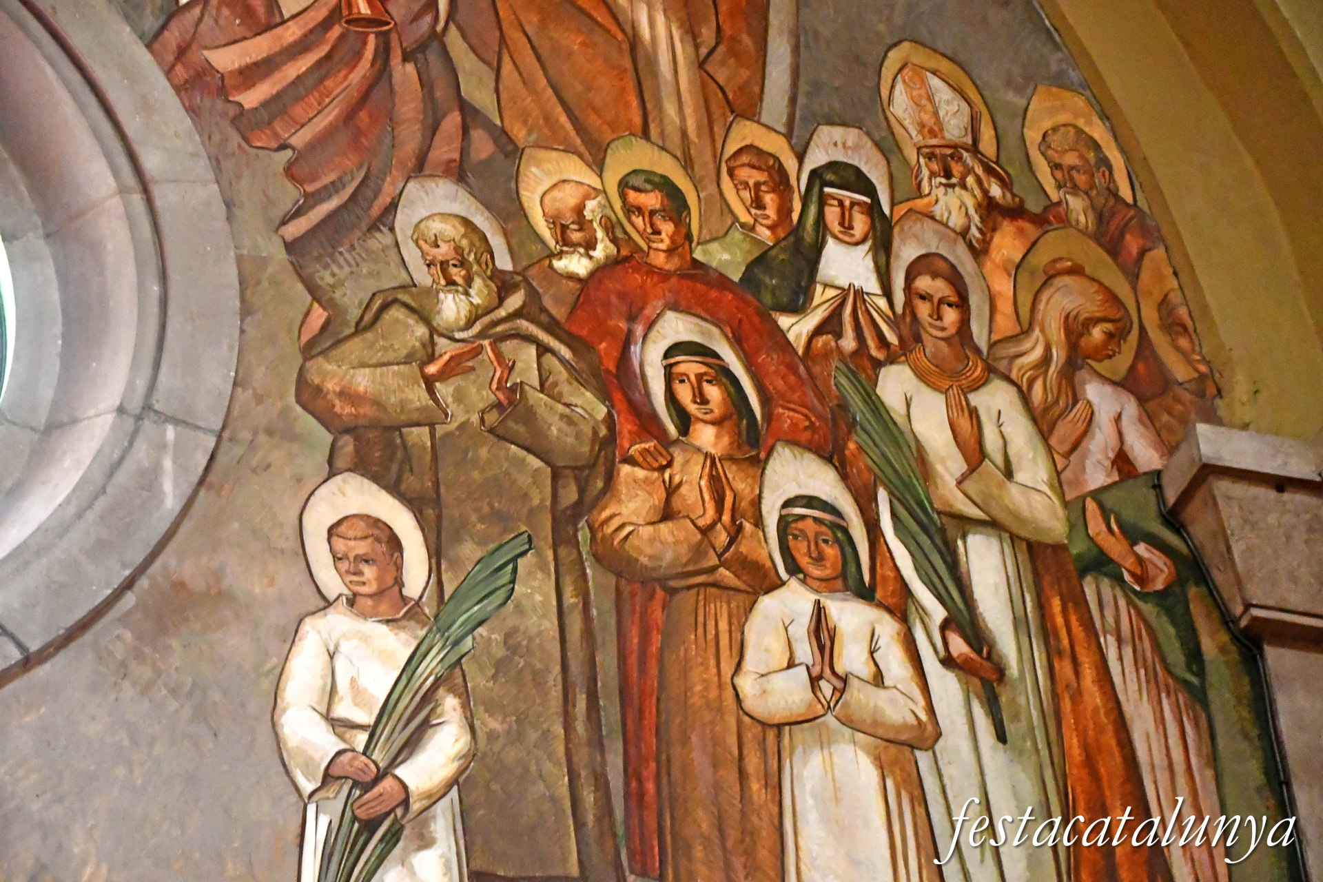 Tàrrega - Església parroquial de Santa Maria de l'Alba - L'Eucaristia 