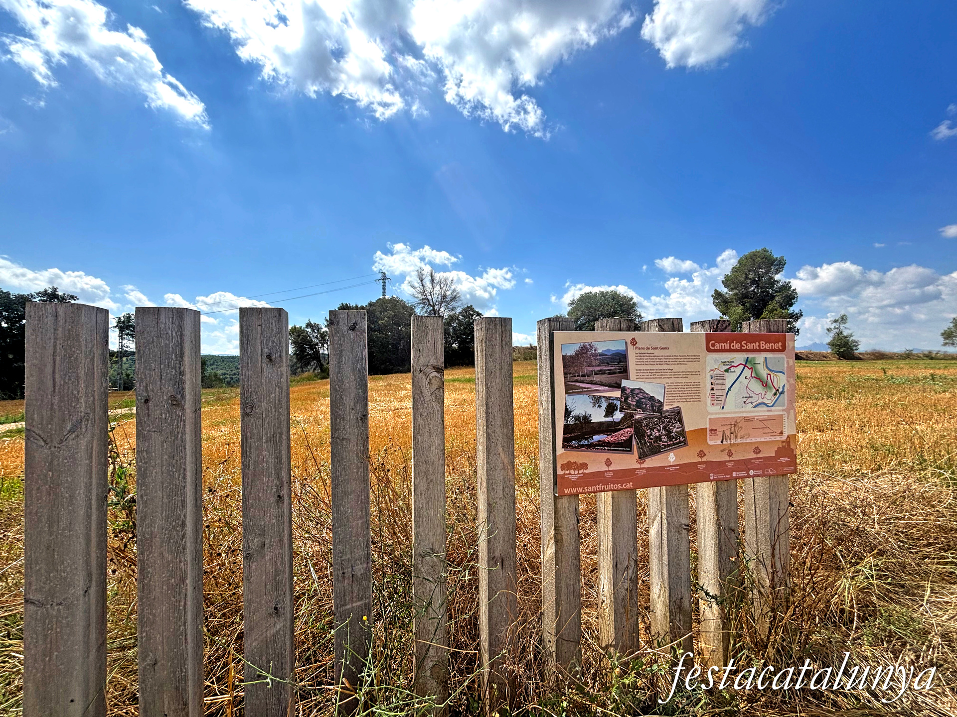 Sant Fruitós de Bages - Camí de Sant Benet 
