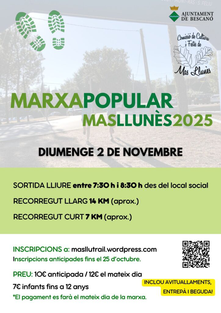Bescanó - Marxa popular de Mas Llunès 