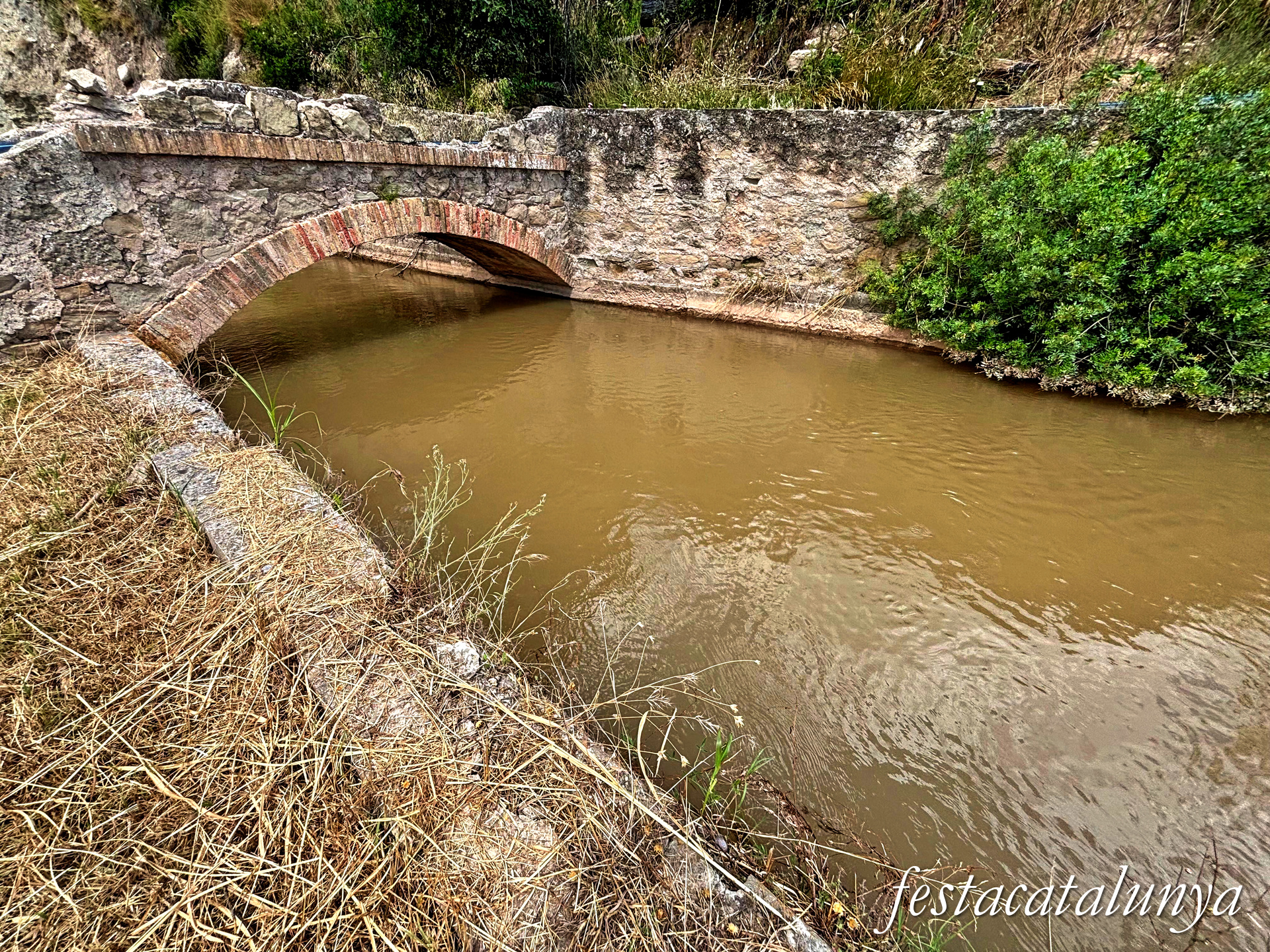 Sant Fruitós de Bages - Mirador de la Resclosa de la Mina al riu Llobregat