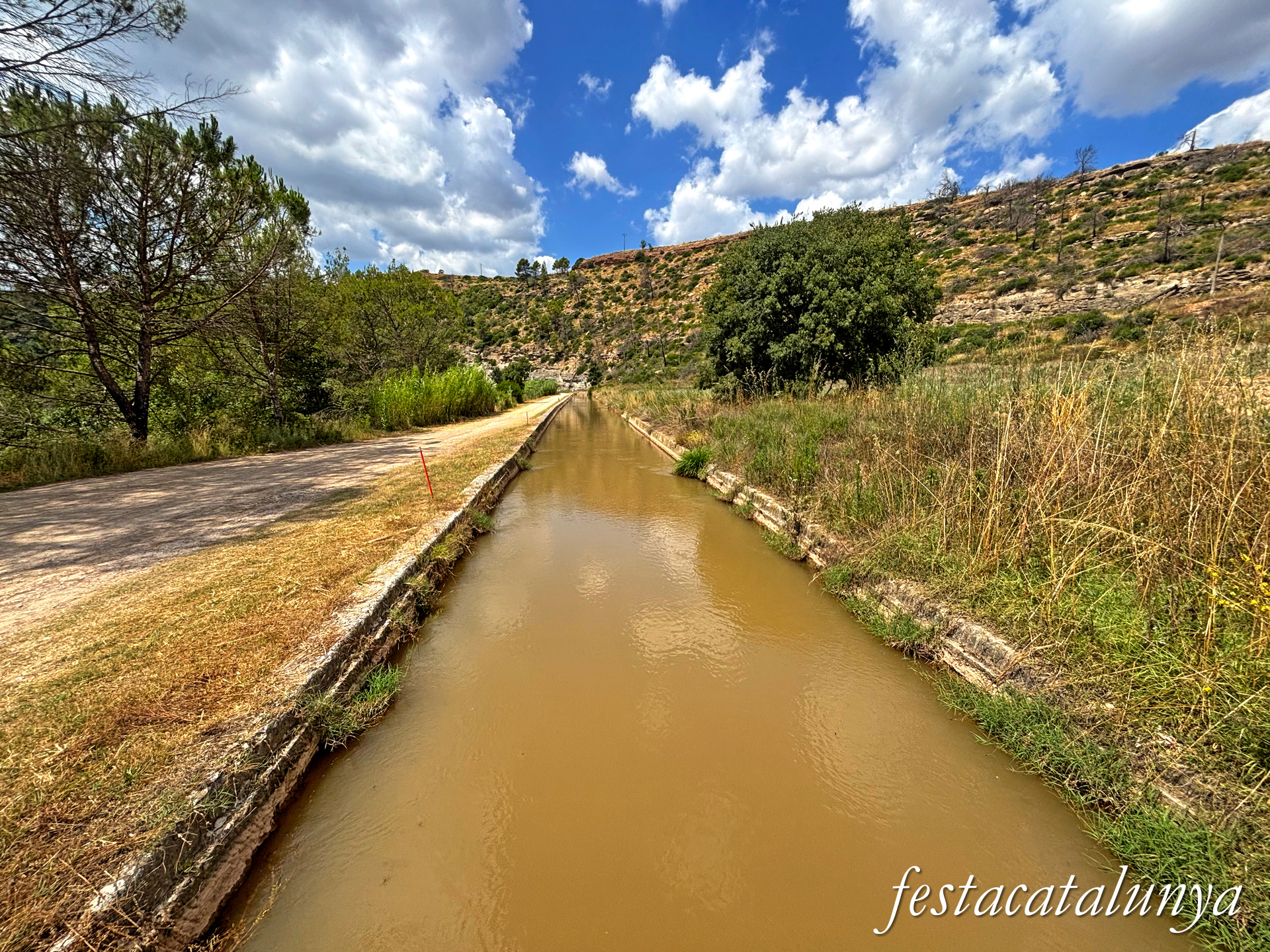 Sant Fruitós de Bages - Mirador de la Resclosa de la Mina al riu Llobregat