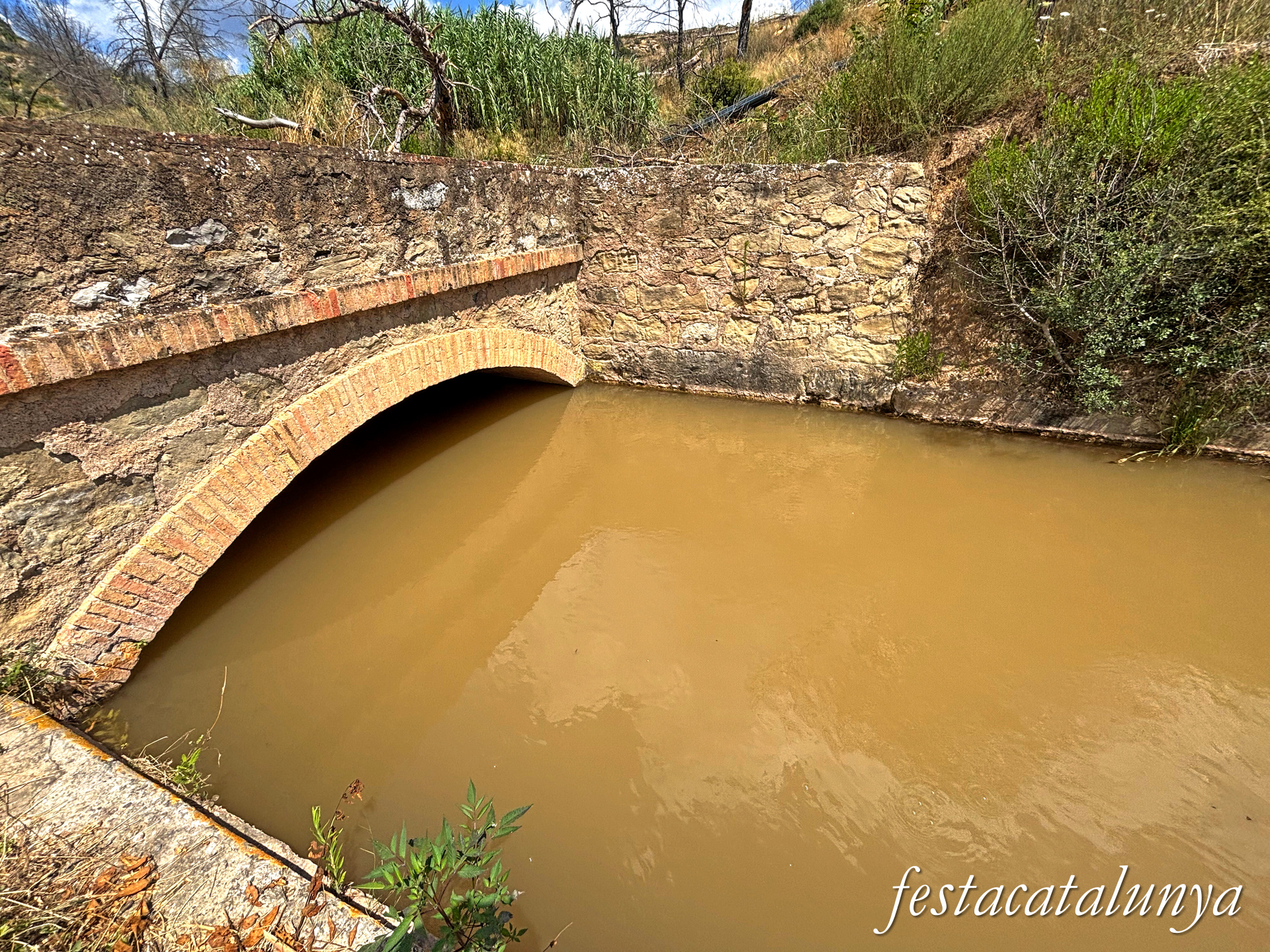 Sant Fruitós de Bages - Mirador de la Resclosa de la Mina al riu Llobregat