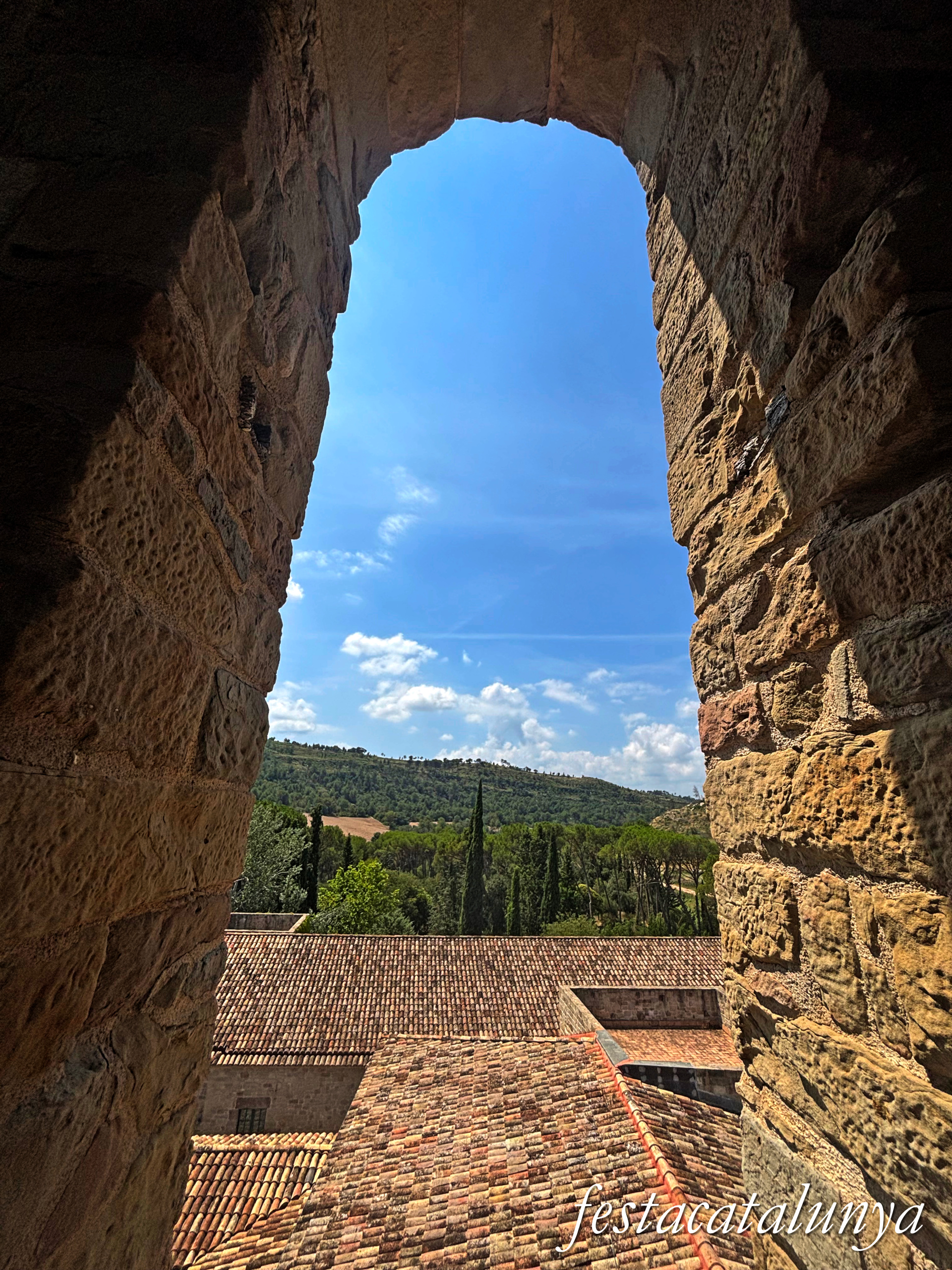 Sant Fruitós de Bages - Campanar del monestir de Sant Benet de Bages
