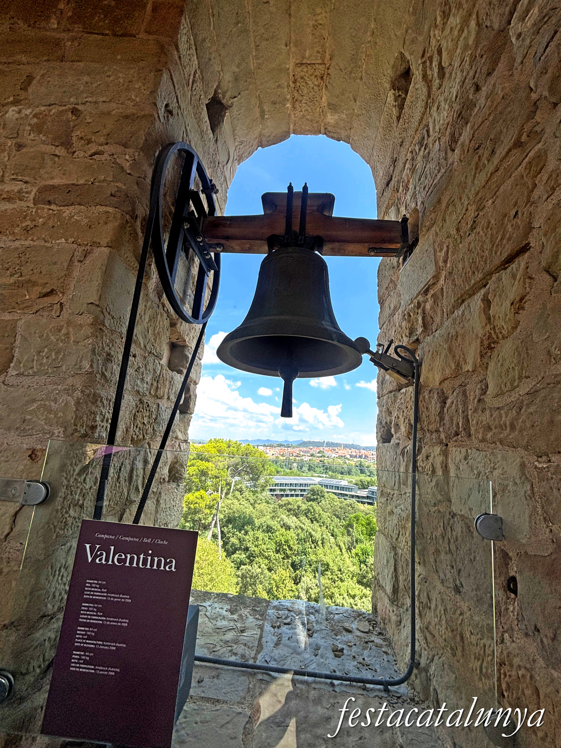 Sant Fruitós de Bages - Campanar del monestir de Sant Benet de Bages