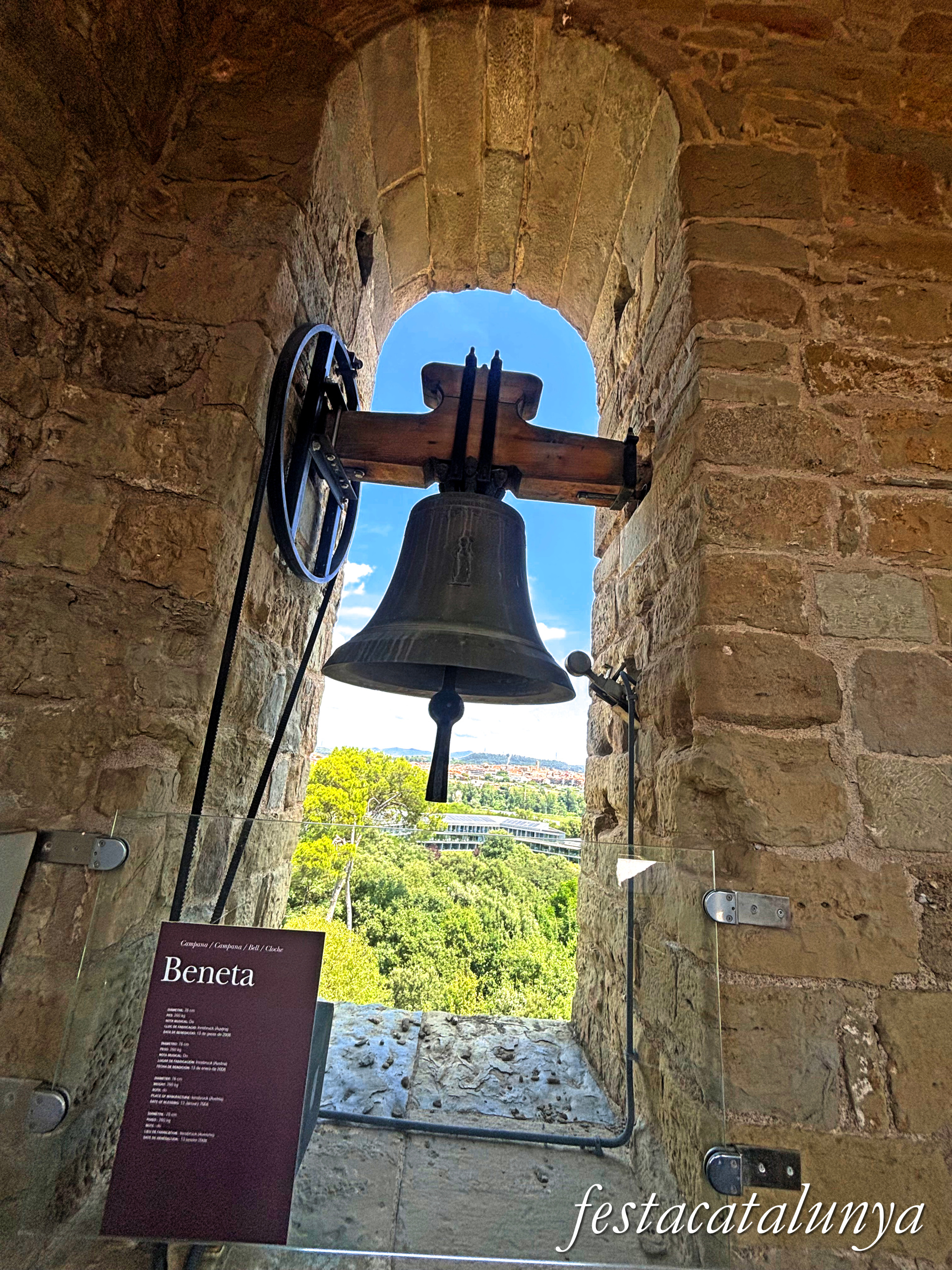 Sant Fruitós de Bages - Campanar del monestir de Sant Benet de Bages 