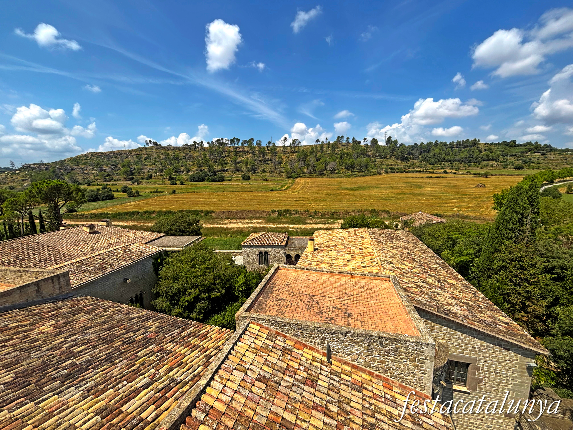 Sant Fruitós de Bages - Campanar del monestir de Sant Benet de Bages