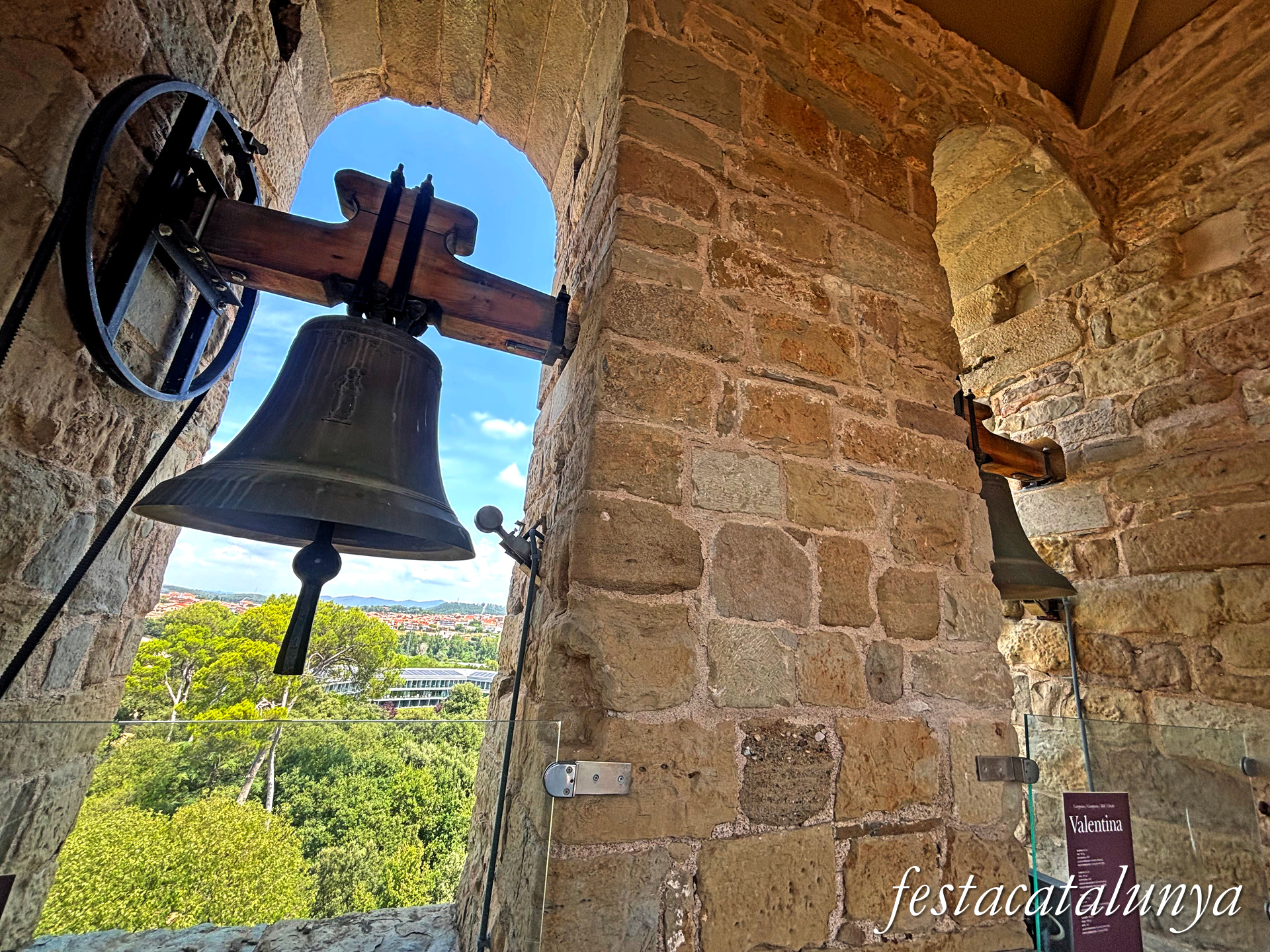 Sant Fruitós de Bages - Campanar del monestir de Sant Benet de Bages 
