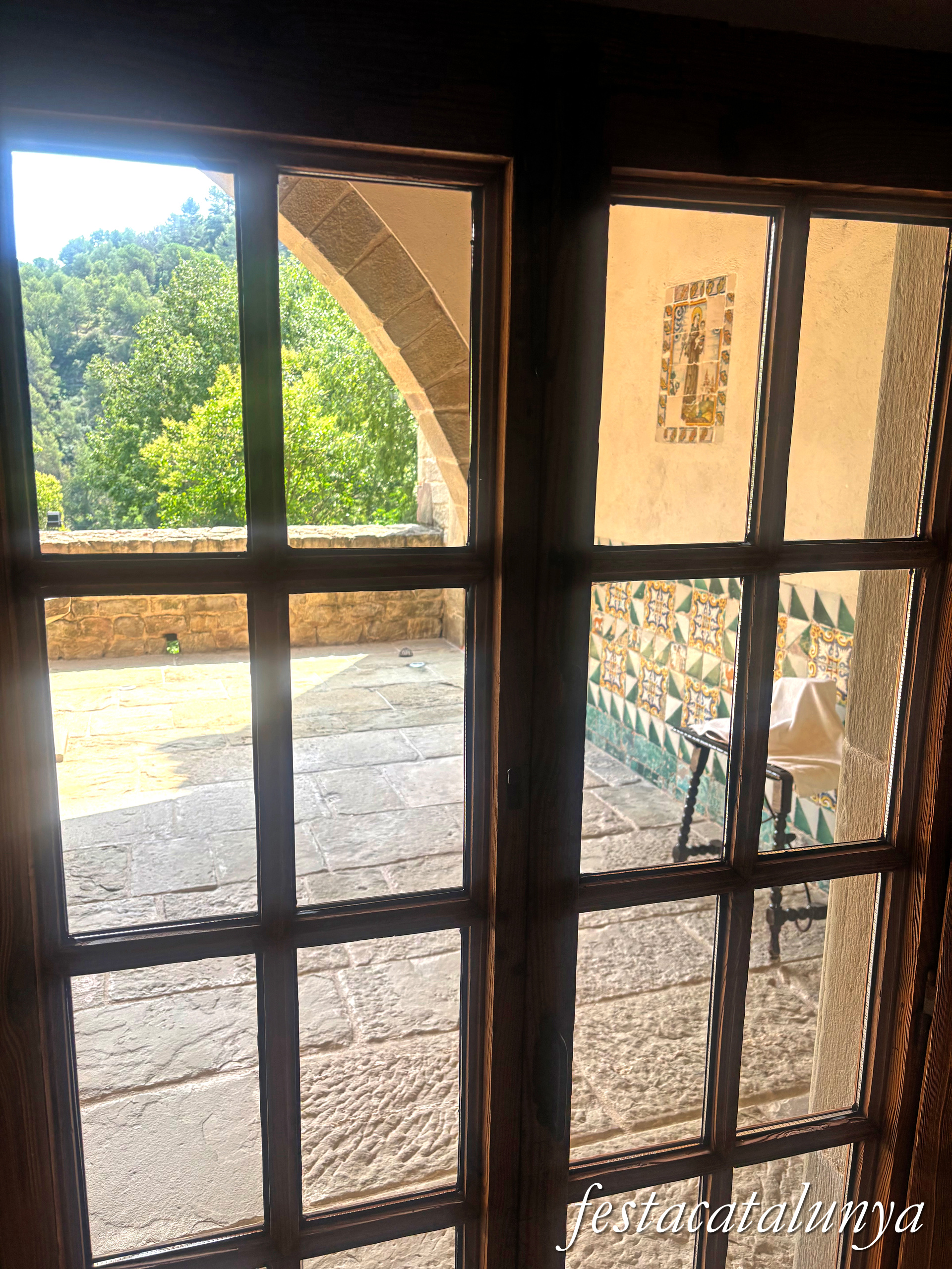 Sant Fruitós de Bages - Terrassa del monestir de Sant Benet de Bages 