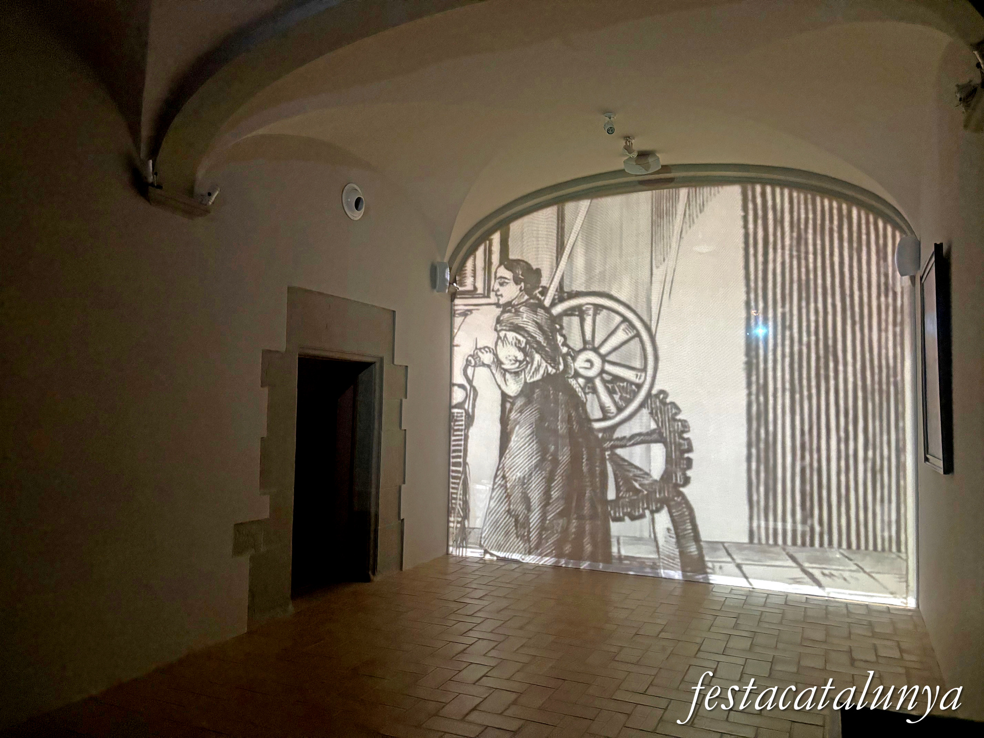Sant Fruitós de Bages - Espai de les cel·les del monestir de Sant Benet de Bages 
