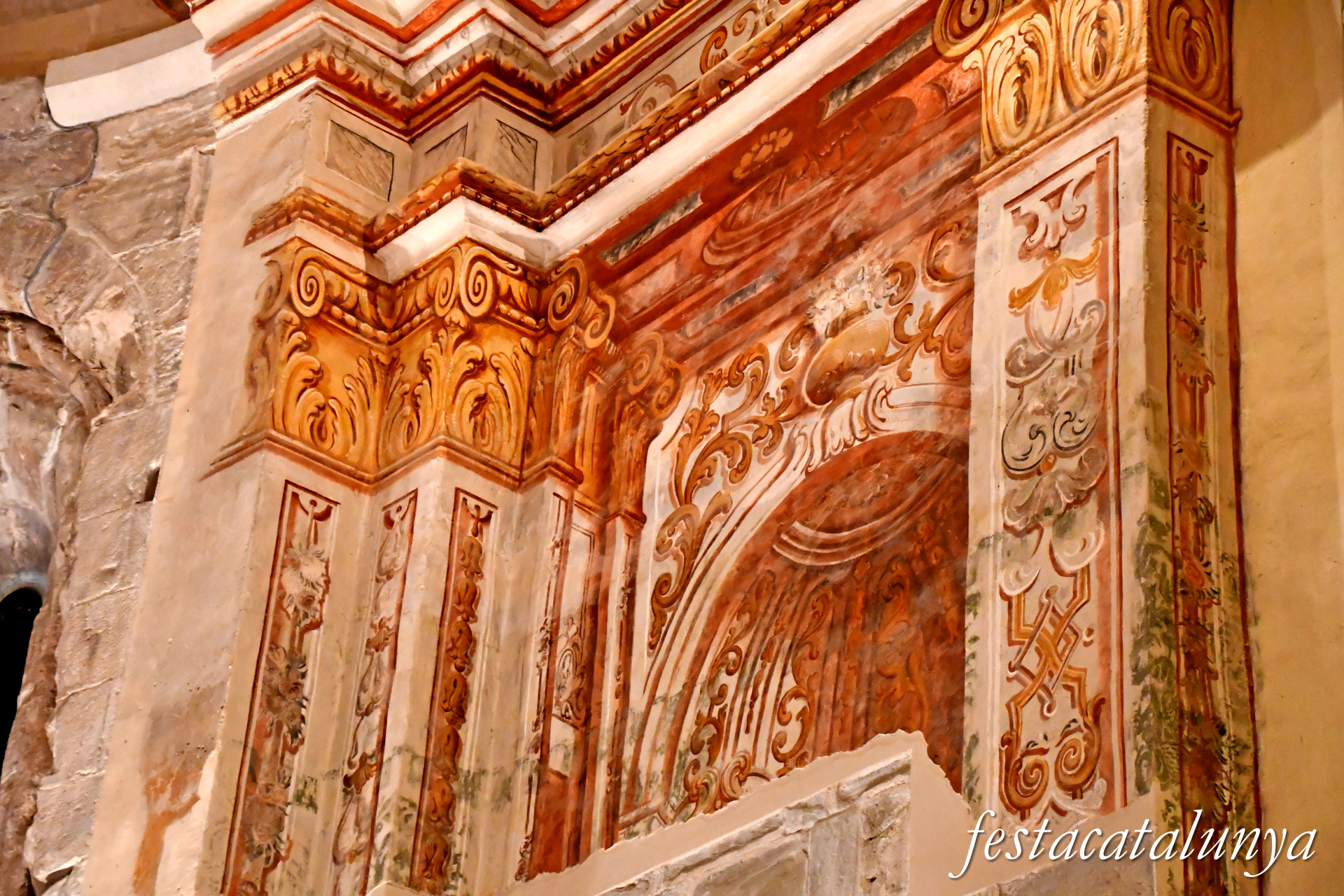 Sant Fruitós de Bages - Església del monestir de Sant Benet de Bages - Interior 