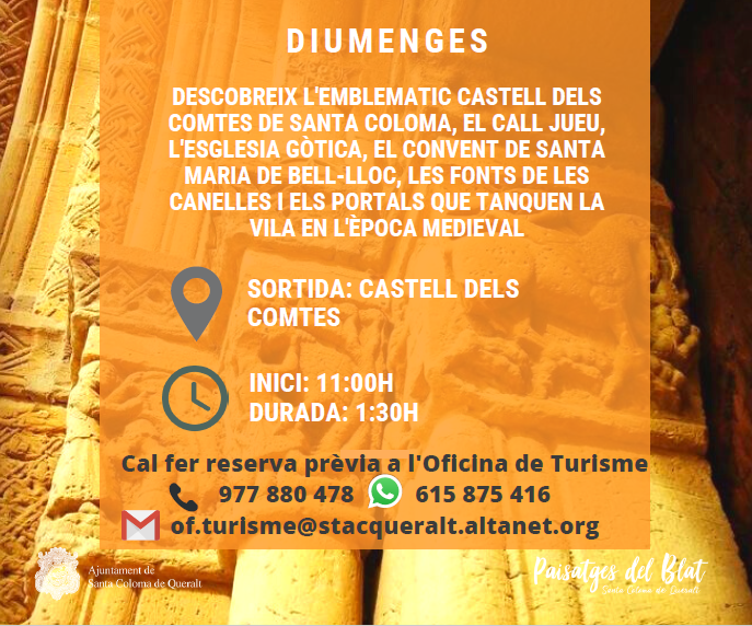 Santa Coloma de Queralt - Visita guiada monumental 