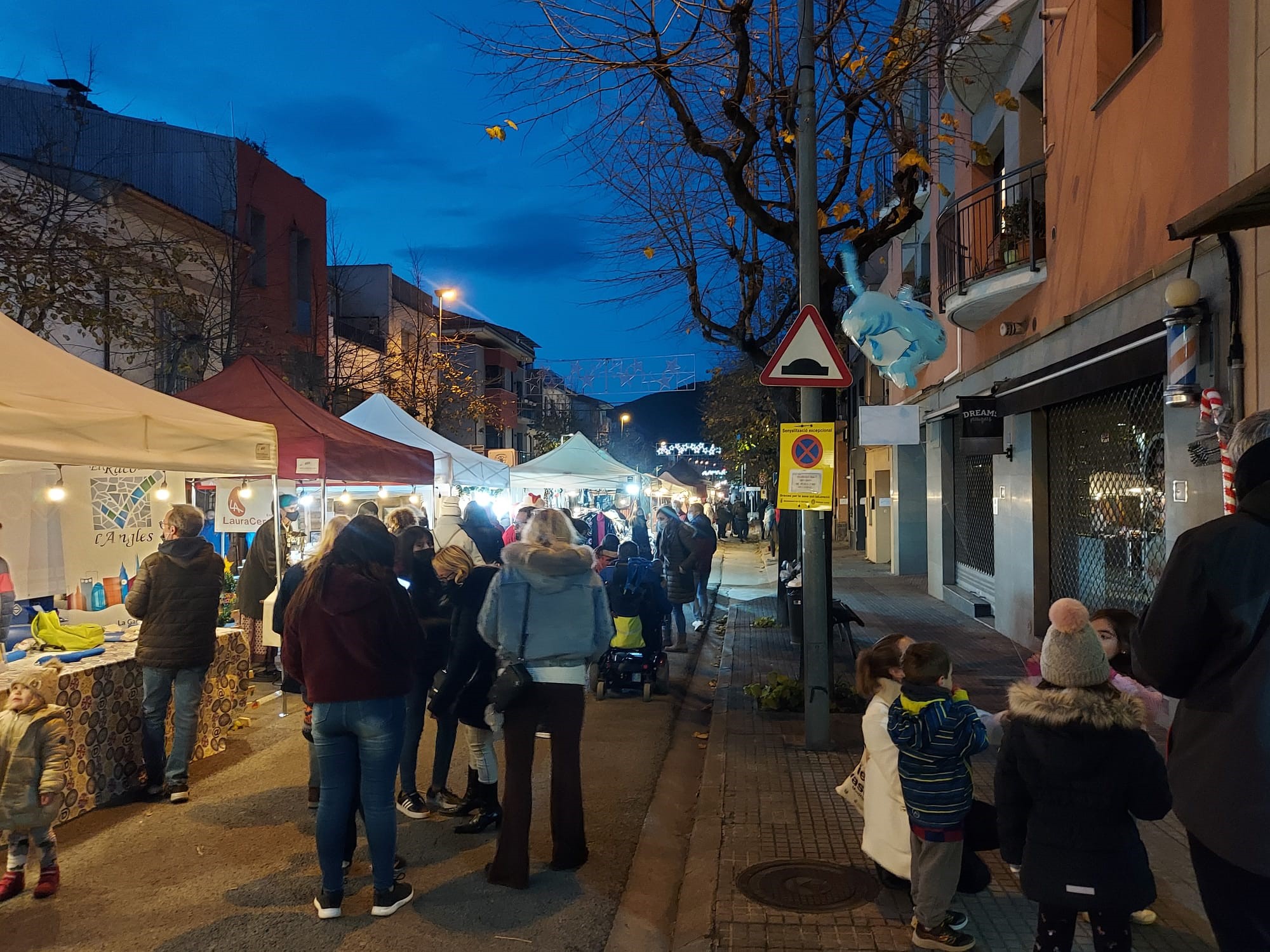 La Garriga - Mercat de Nadal del Barri de Dalt (Foto: Associació Comercial i Veïnal del Barri de Dalt) 