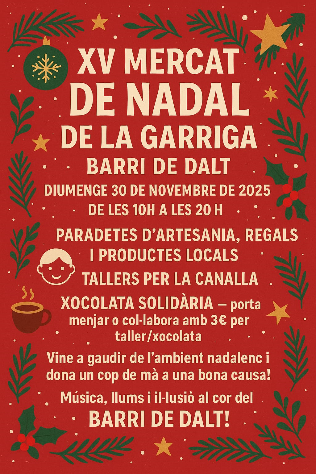 La Garriga - Mercat de Nadal del Barri de Dalt