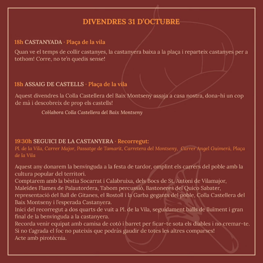 Sant Esteve de Palautordera - Festa de Tardor 