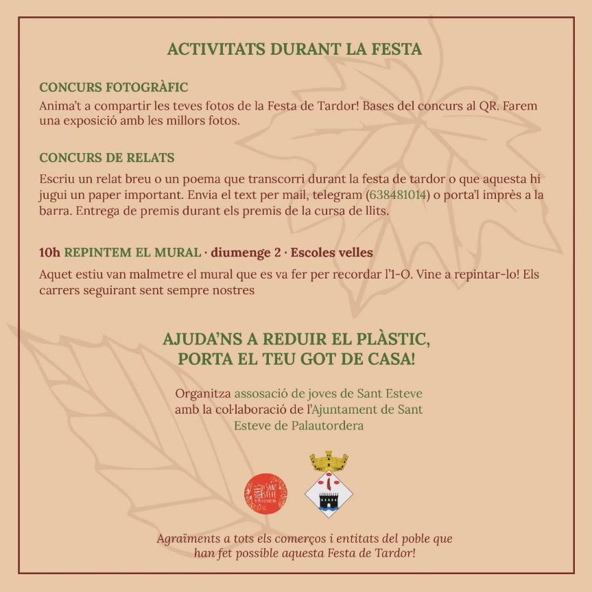 Sant Esteve de Palautordera - Festa de Tardor 
