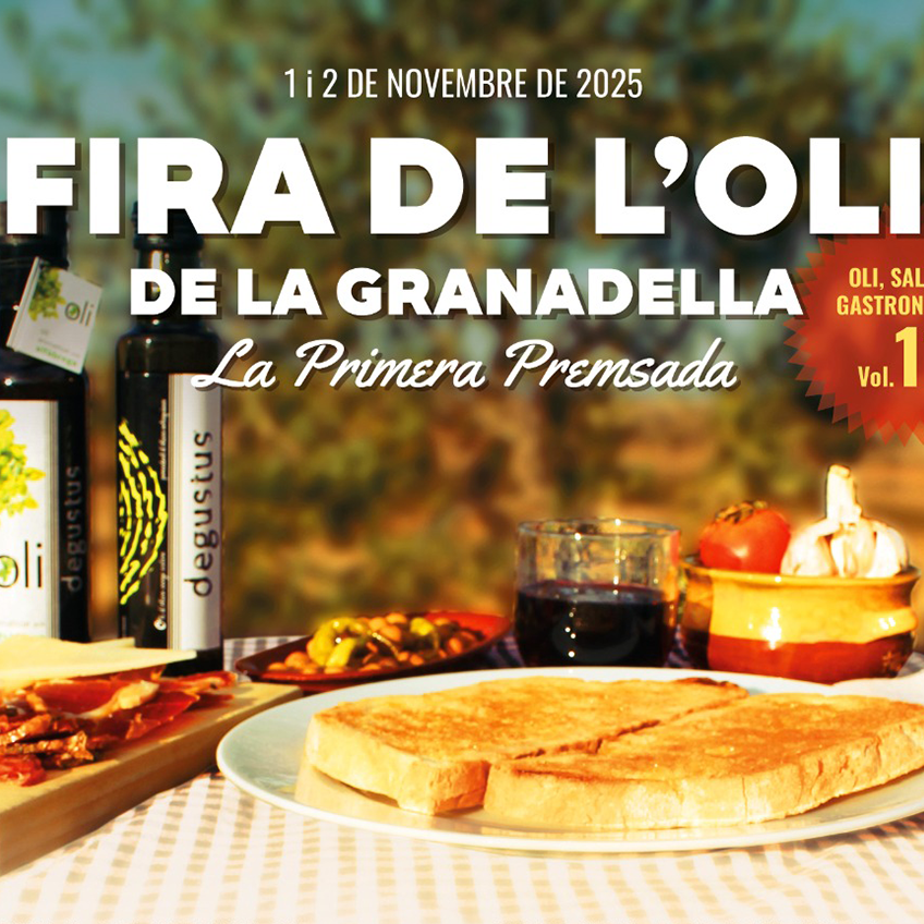 Fira de l'Oli -La Primera premsada. Oli, salut i gastronomia- de la Granadella
