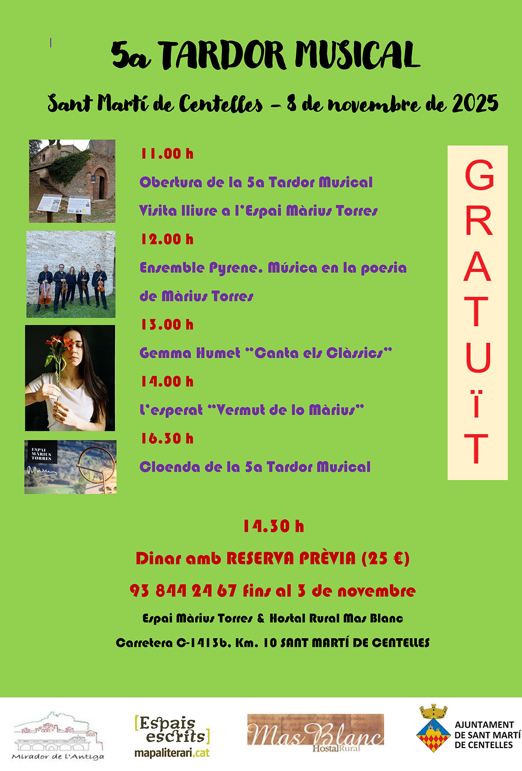 Sant Martí de Centelles - Tardor Musical 