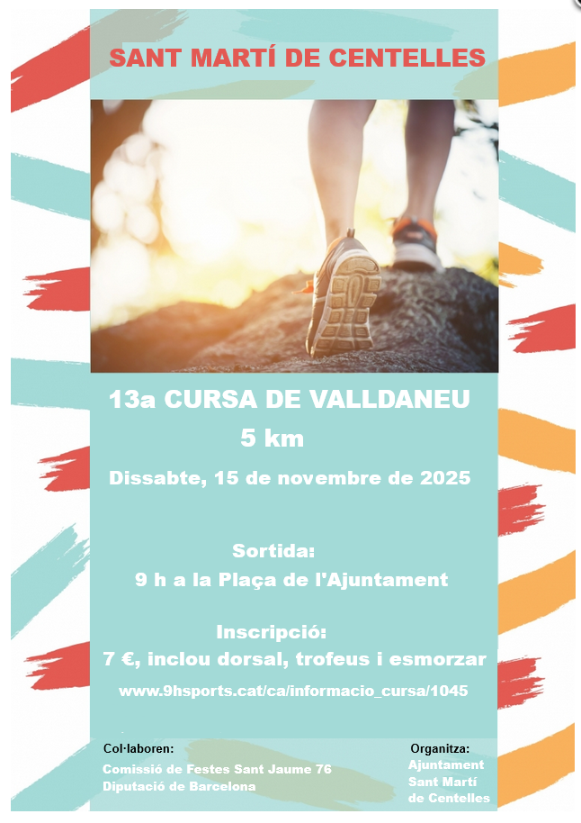 Sant Martí de Centelles - Cursa de Valldaneu