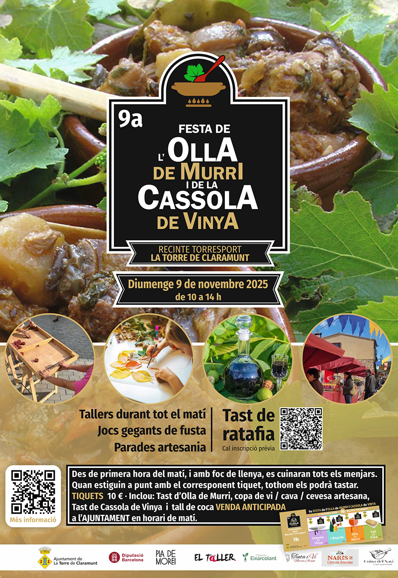 La Torre de Claramunt - Festa de l'Olla de Murri i de la Cassola de Vinya 
