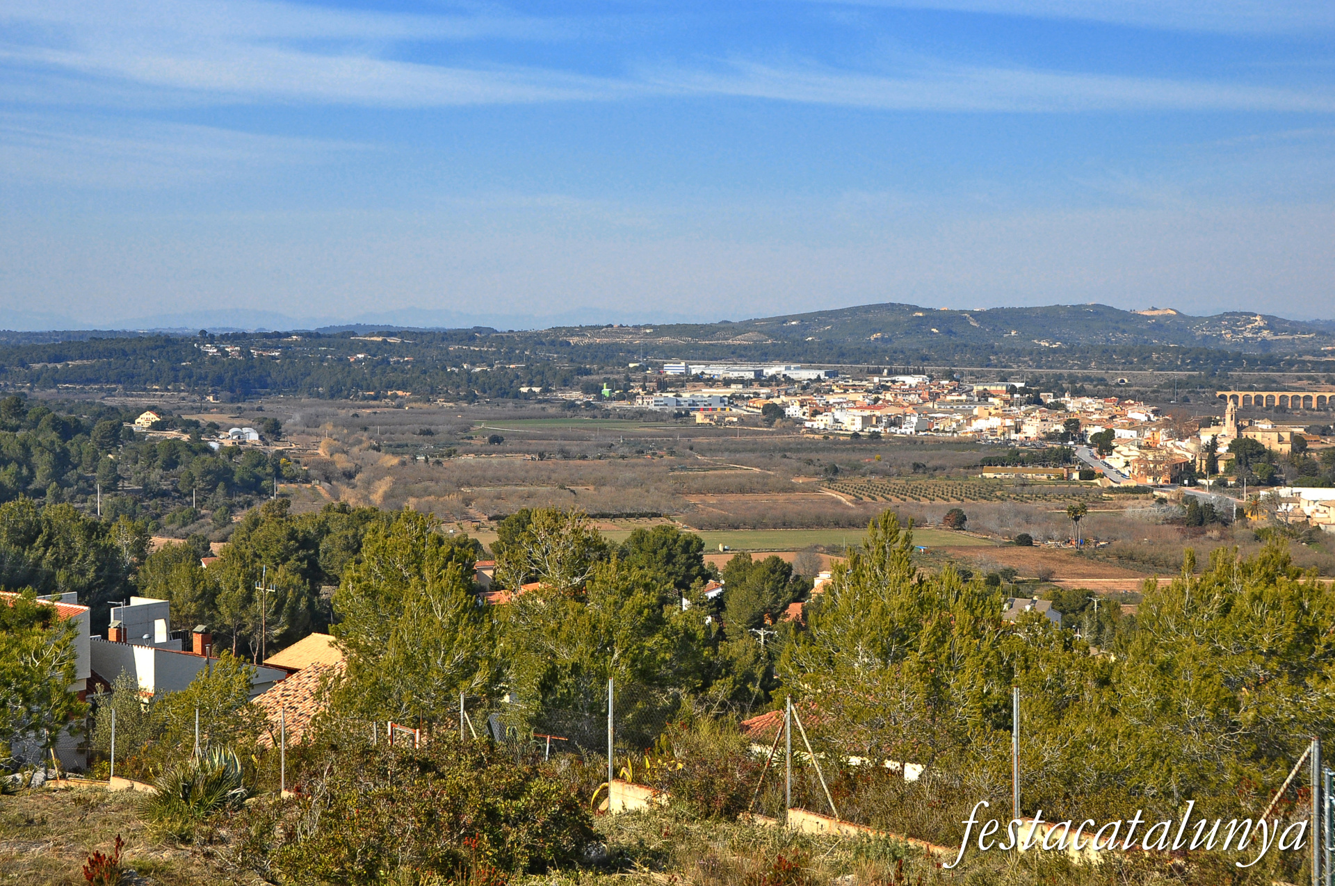 La Riera de Gaià - Castell de Montoliu - Vista panoràmica