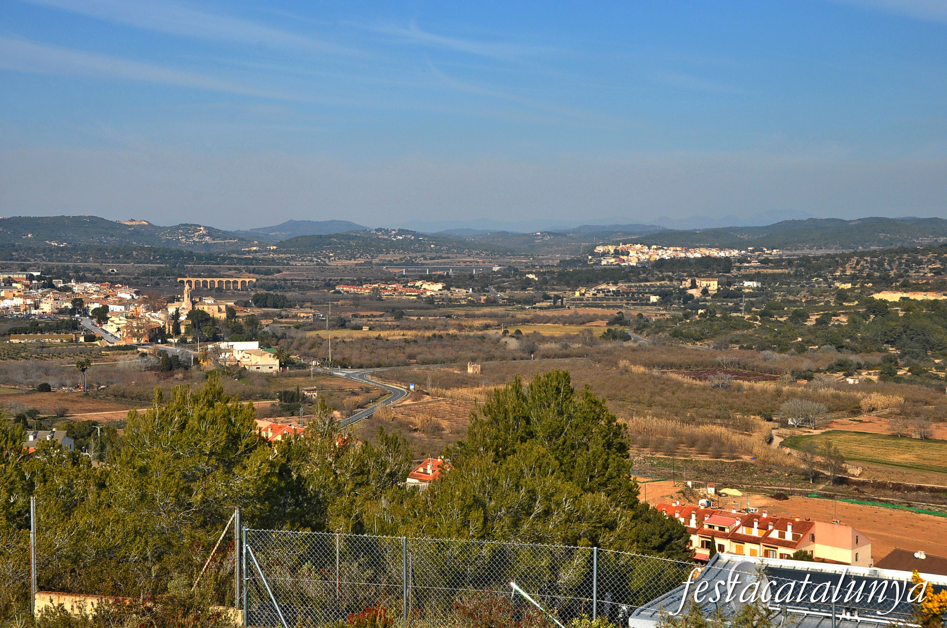 La Riera de Gaià - Castell de Montoliu - Vista panoràmica