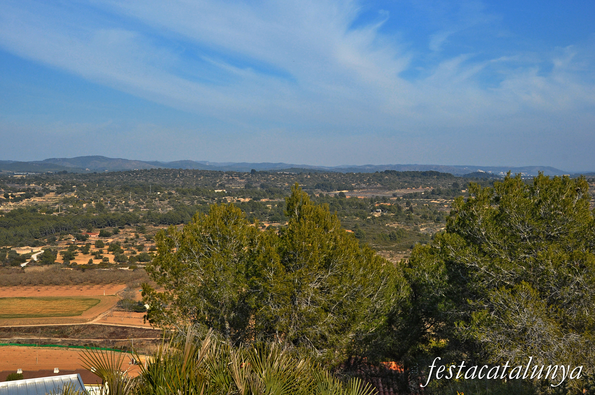 La Riera de Gaià - Castell de Montoliu - Vista panoràmica