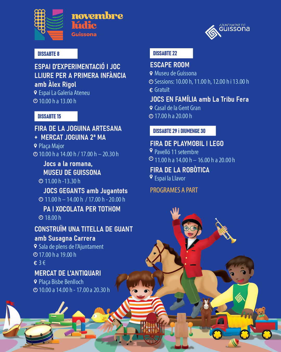 Guissona - Novembre lúdic 