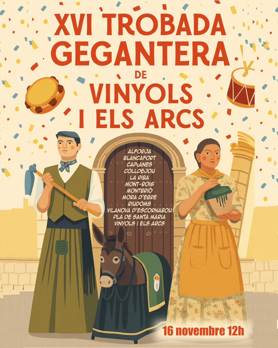 Trobada Gegantera a Vinyols i els Arcs