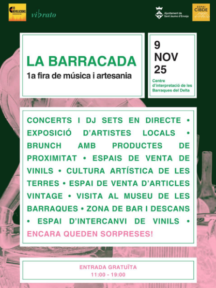 Sant Jaume d'Enveja - La Barracada, Fira de música i artesania 