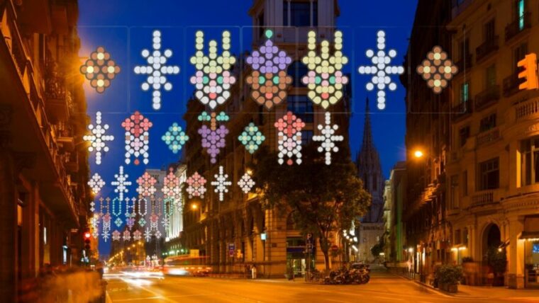 Encesa dels Llums de Nadal de Barcelona