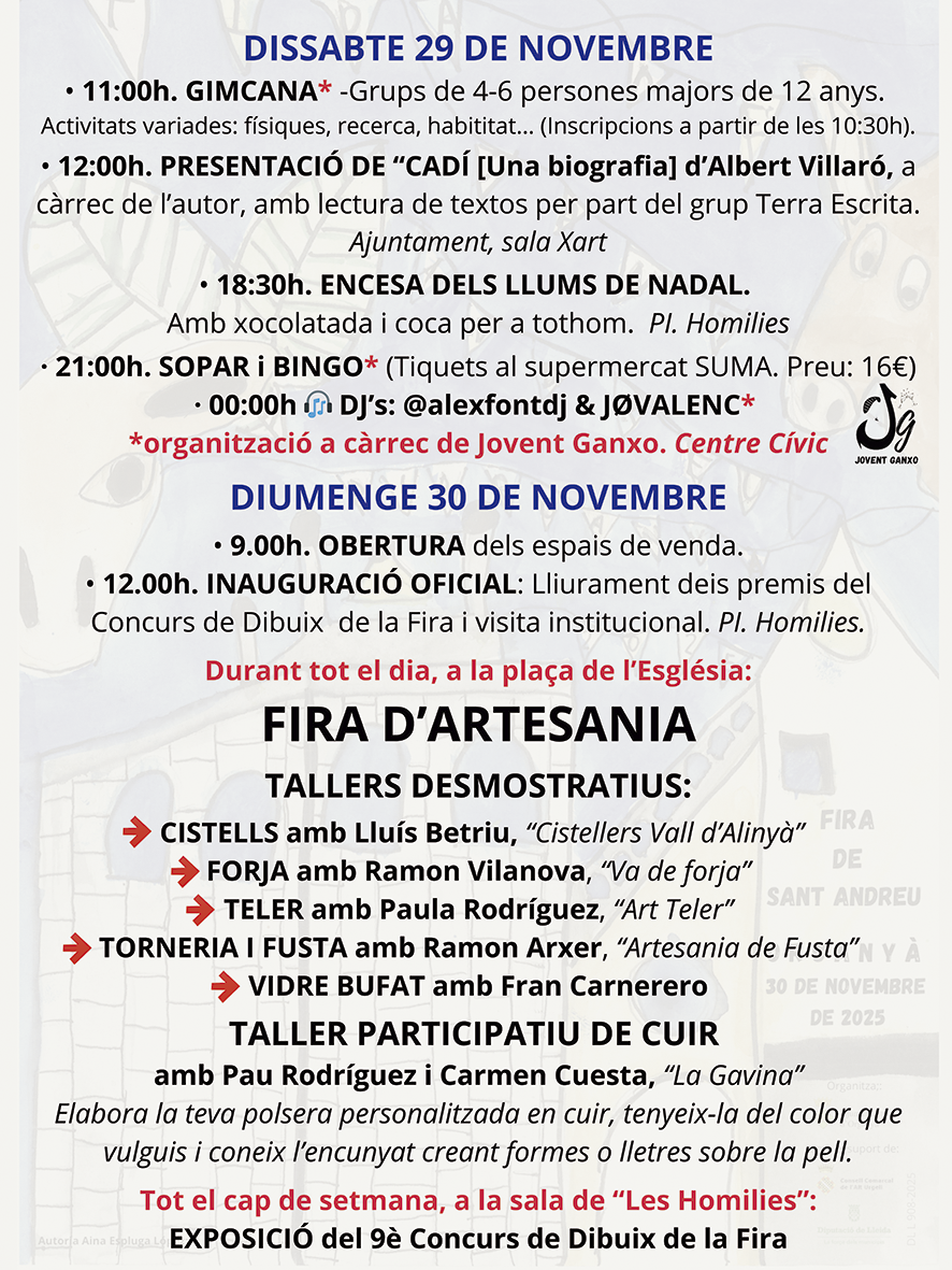 Organyà - Fira de Sant Andreu
