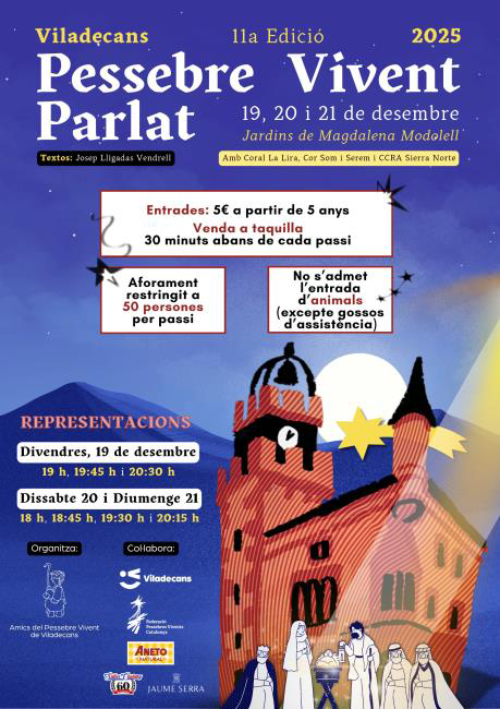 Viladecans - Pessebre Vivent Parlat 
