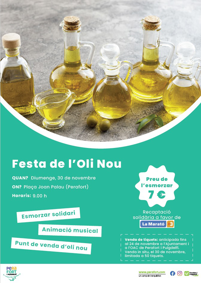 Perafort - Festa de l'Oli Nou 