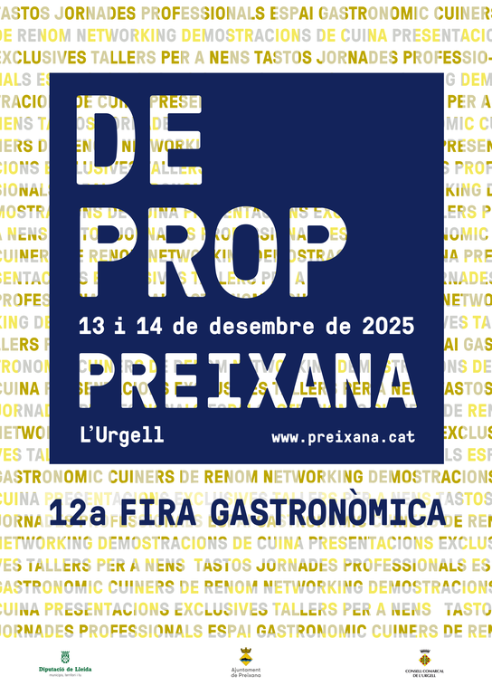 Preixana - De Prop, Fira Gastronòmica