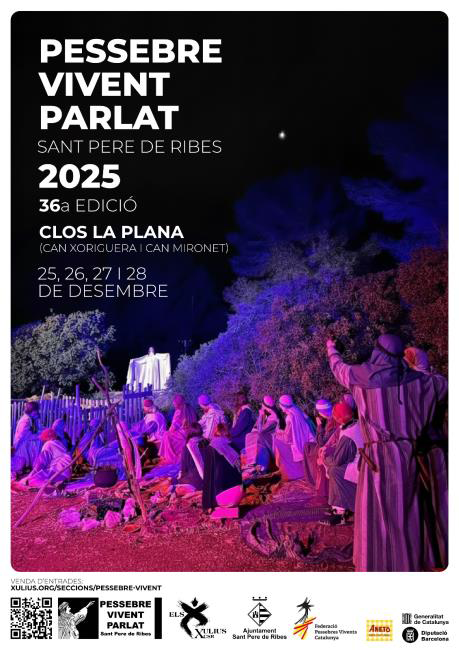 Sant Pere de Ribes - Pessebre Vivent Parlat 