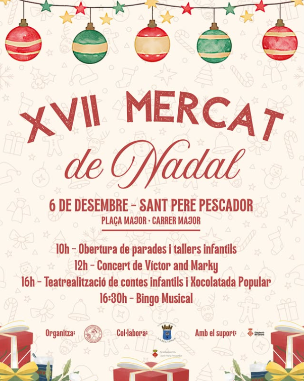 Mercat de Nadal a Sant Pere Pescador