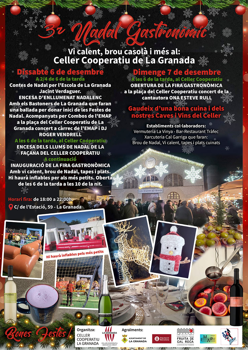 La Granada - Nadal Gastronòmic al Celler Cooperatiu 