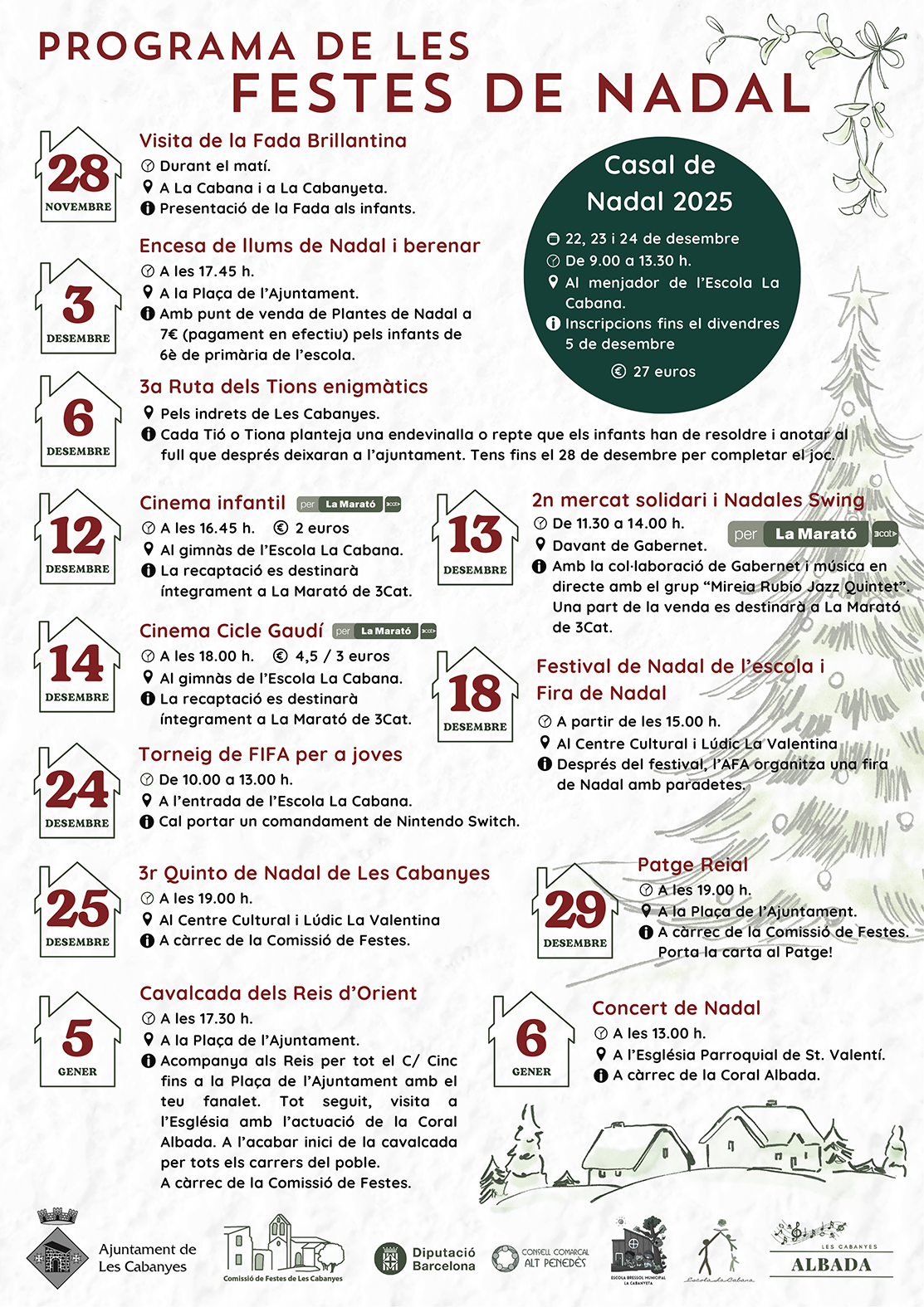 Les Cabanyes - Festes de Nadal 
