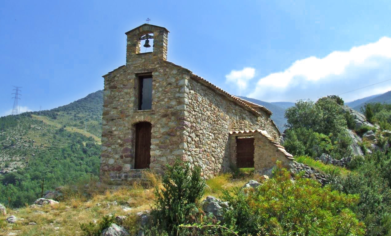 Reguard i església de Sant Feliu de Reguard a Senterada