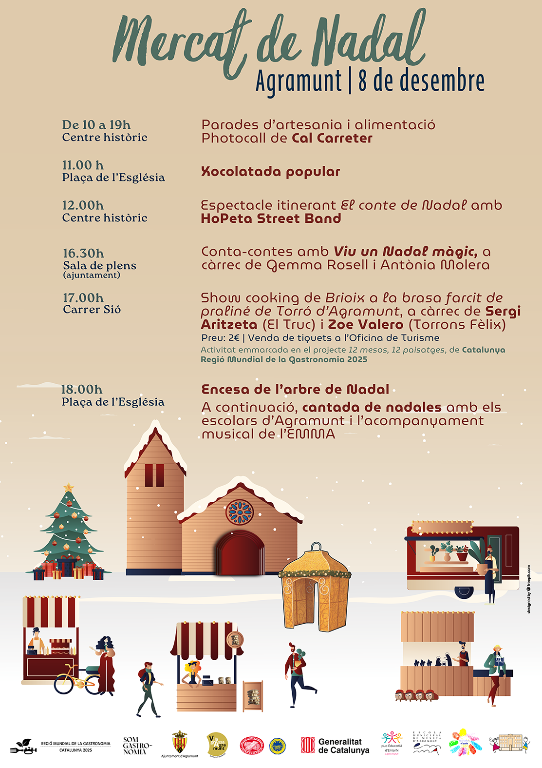 Agramunt - Mercat de Nadal 