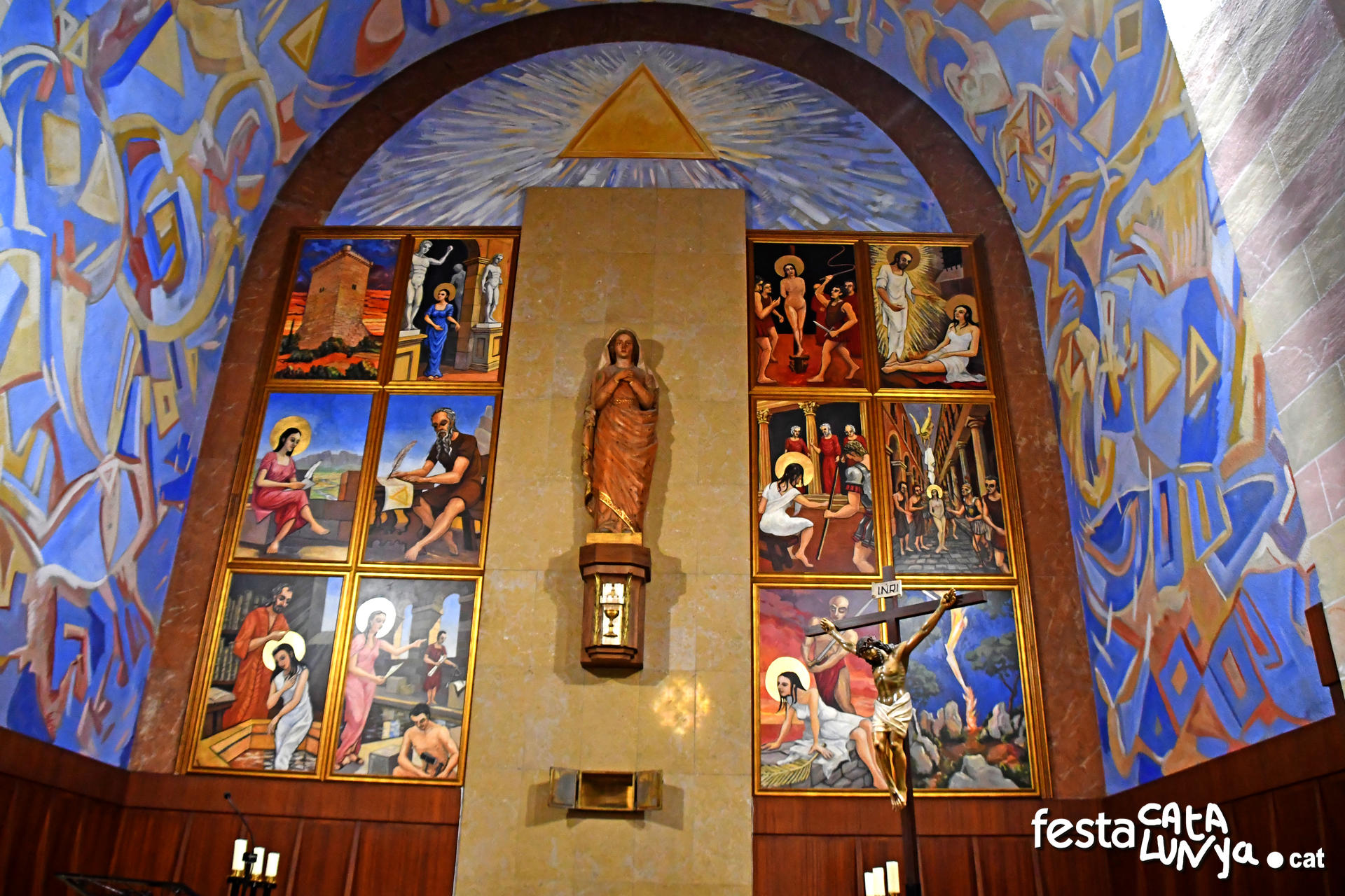 Santa Bàrbara - Església arxiprestal - Retaule Major