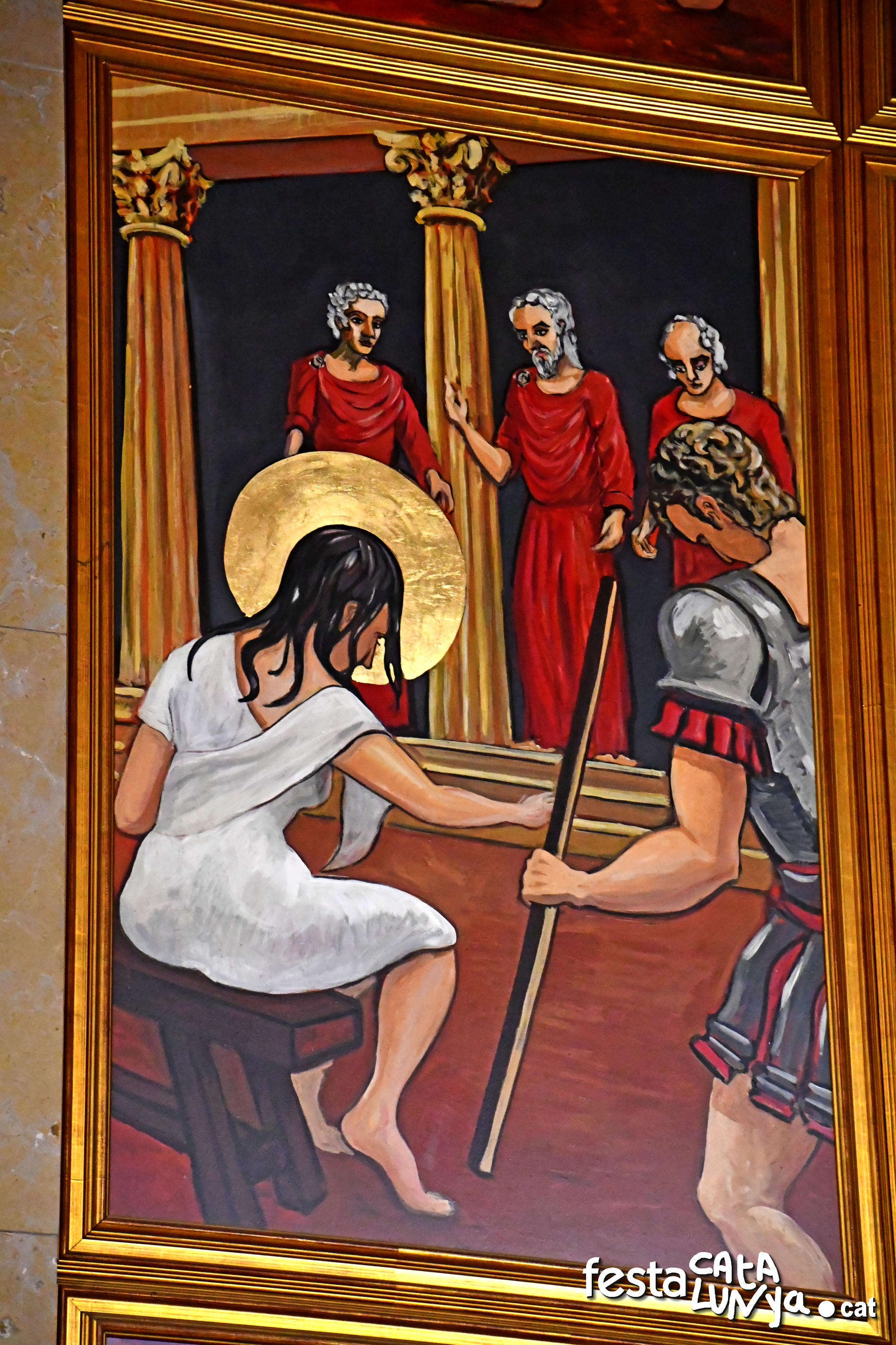 Santa Bàrbara - Església arxiprestal - Retaule Major