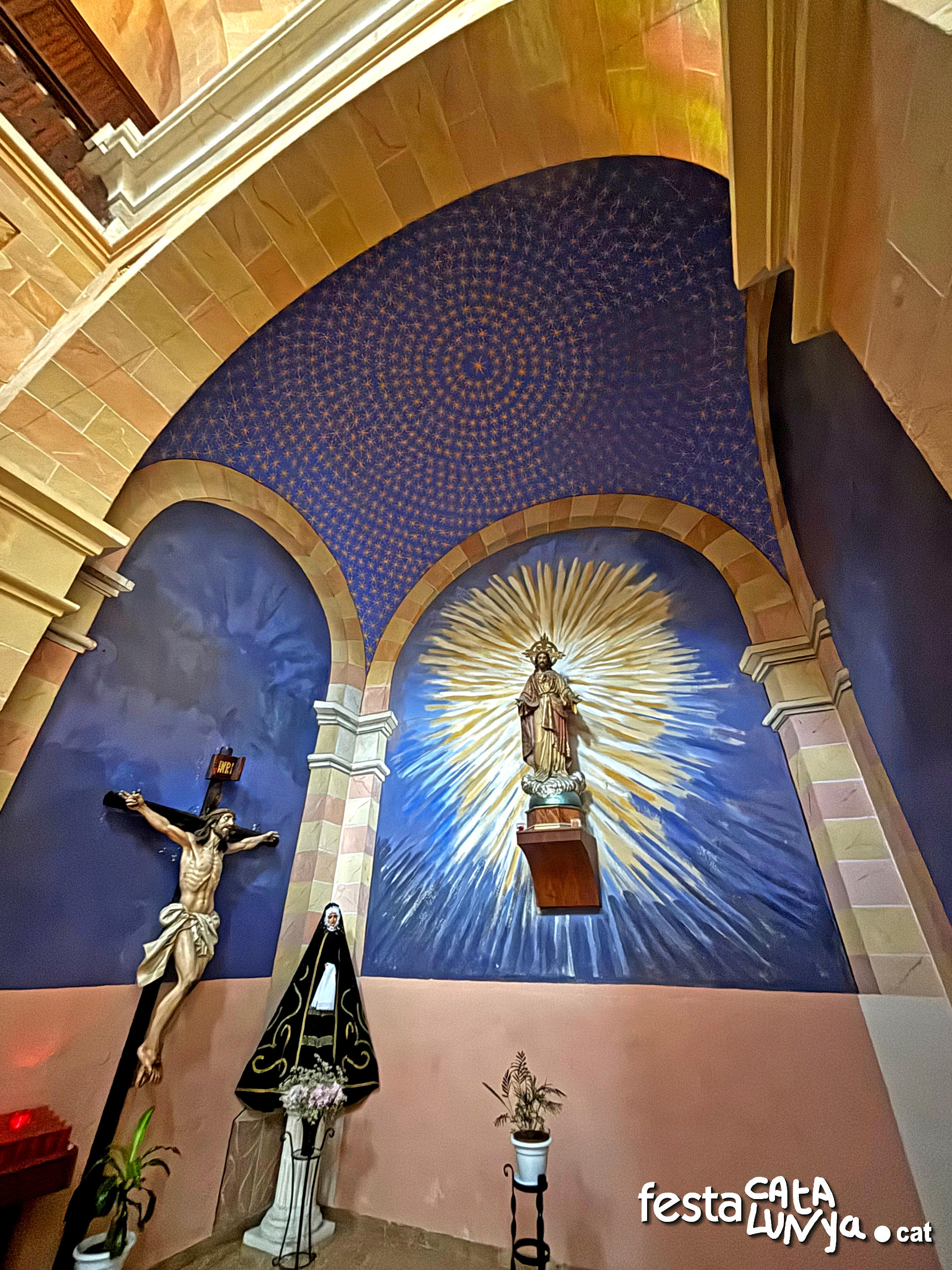 Santa Bàrbara - Capella del Sagrat Cor i del Sant Crist