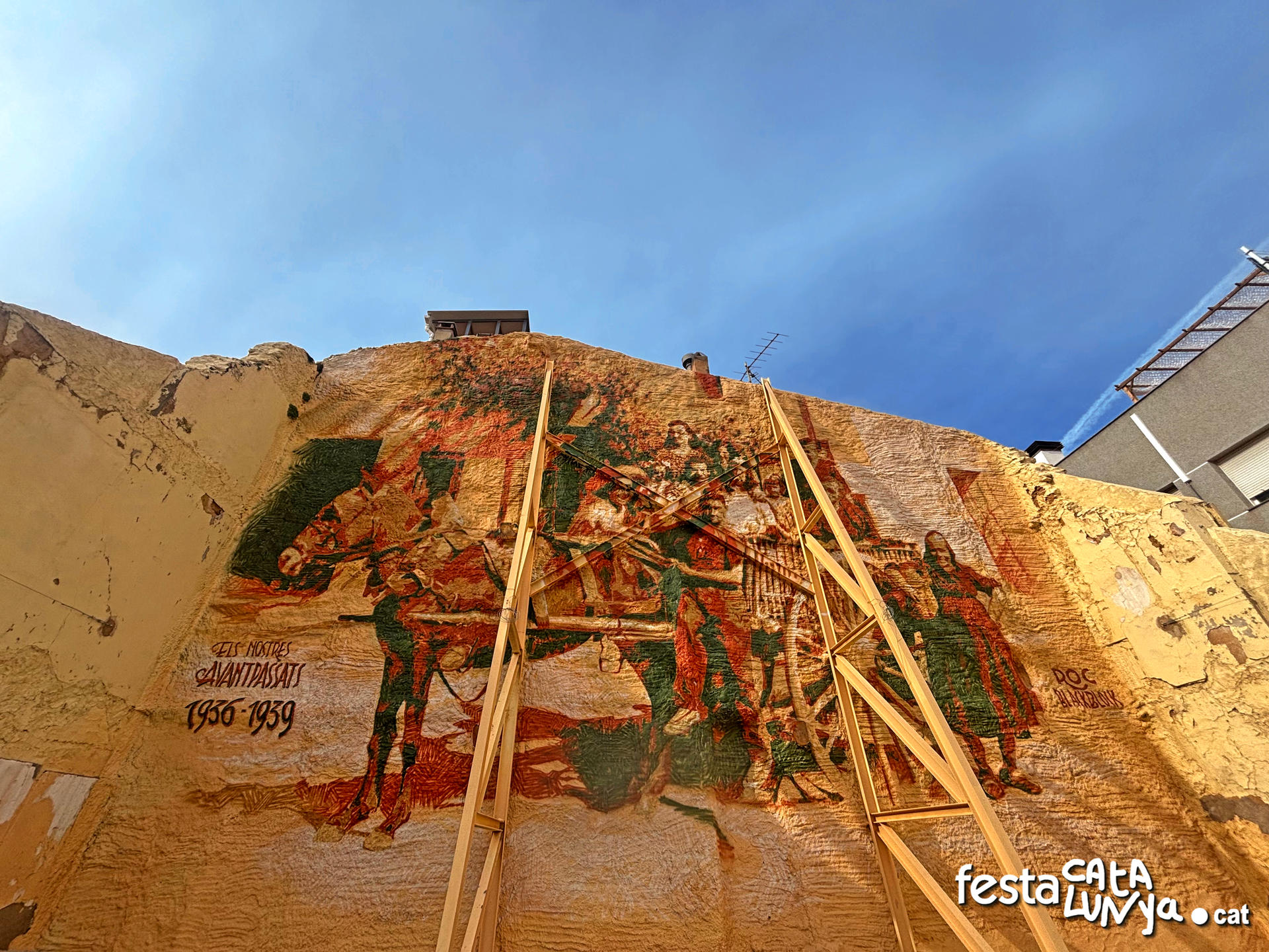 Mural dels Avantpassats a Santa Bàrbara