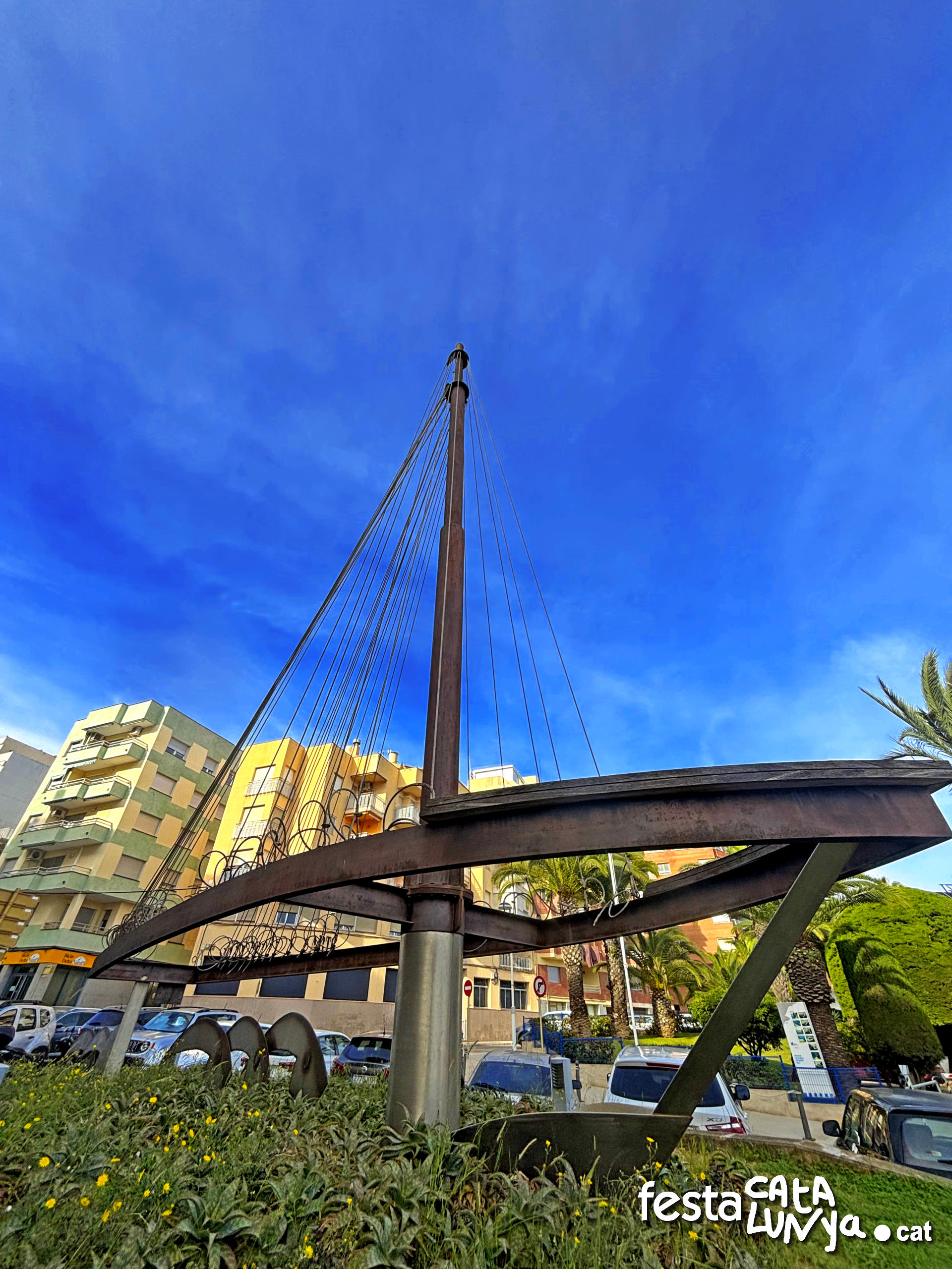 La Ràpita - Escultura Port 